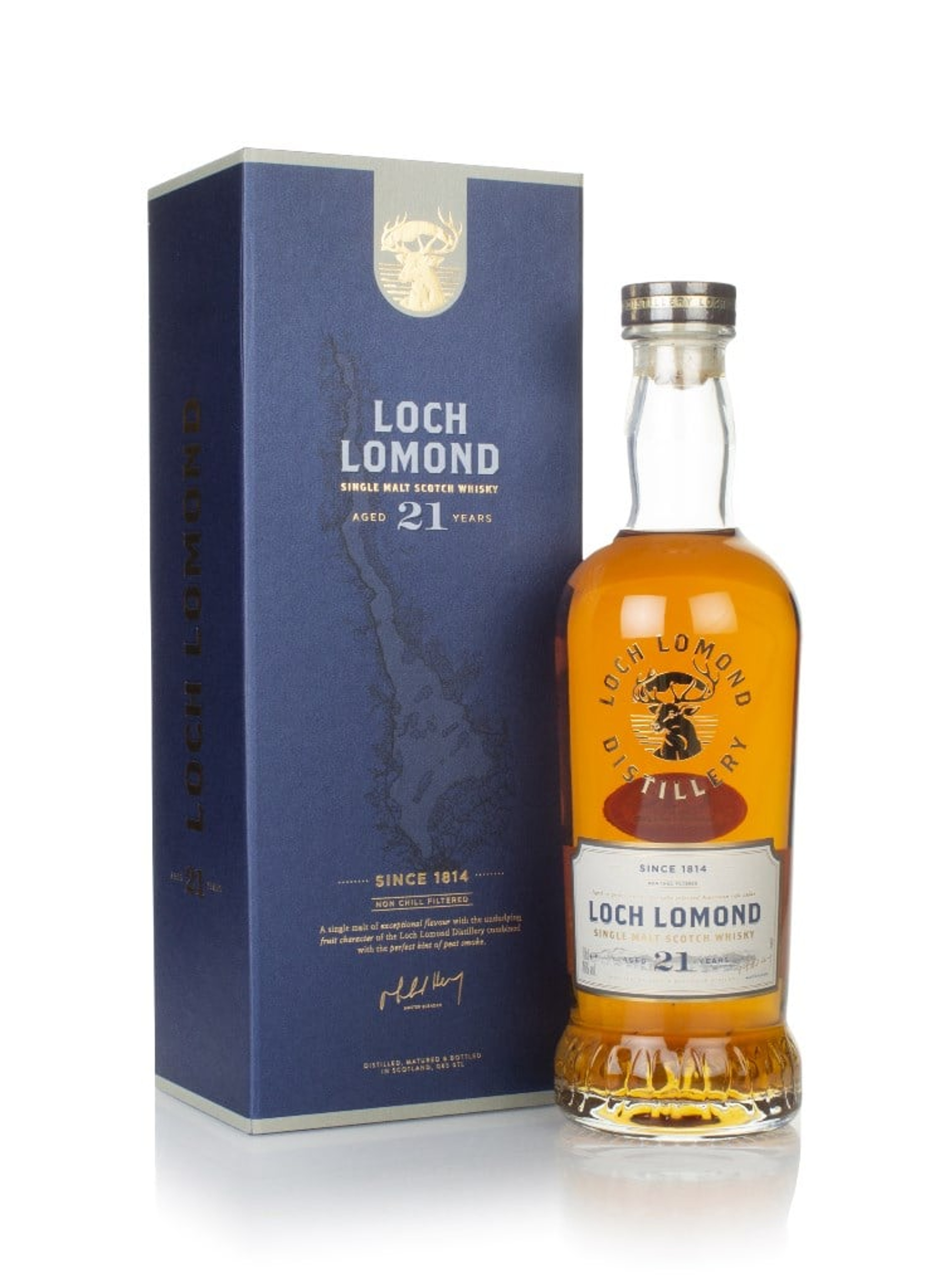 Loch Lomond 21 Year Old (No Box / Torn Label) 70cl