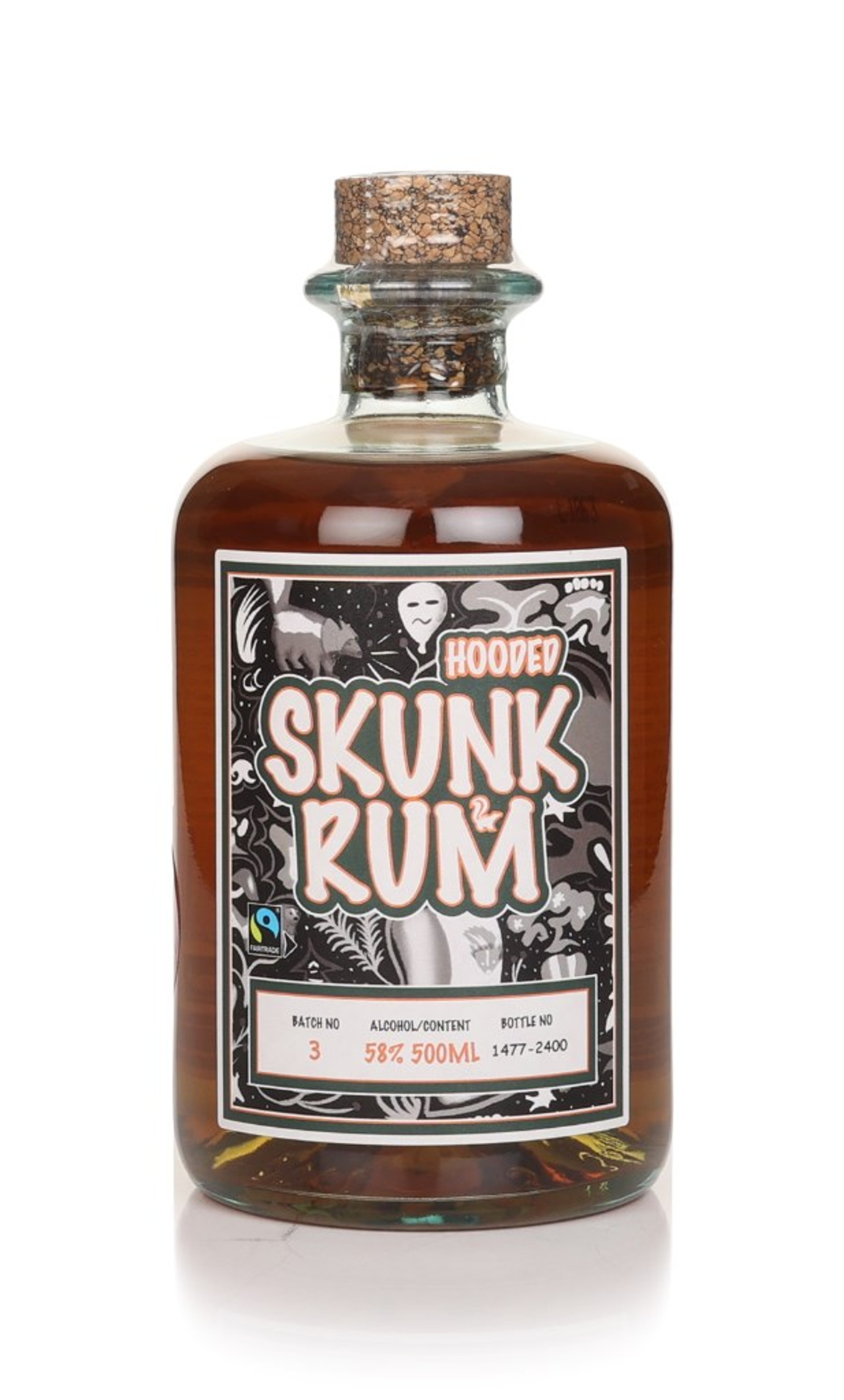 Hooded Skunk Rum 50cl