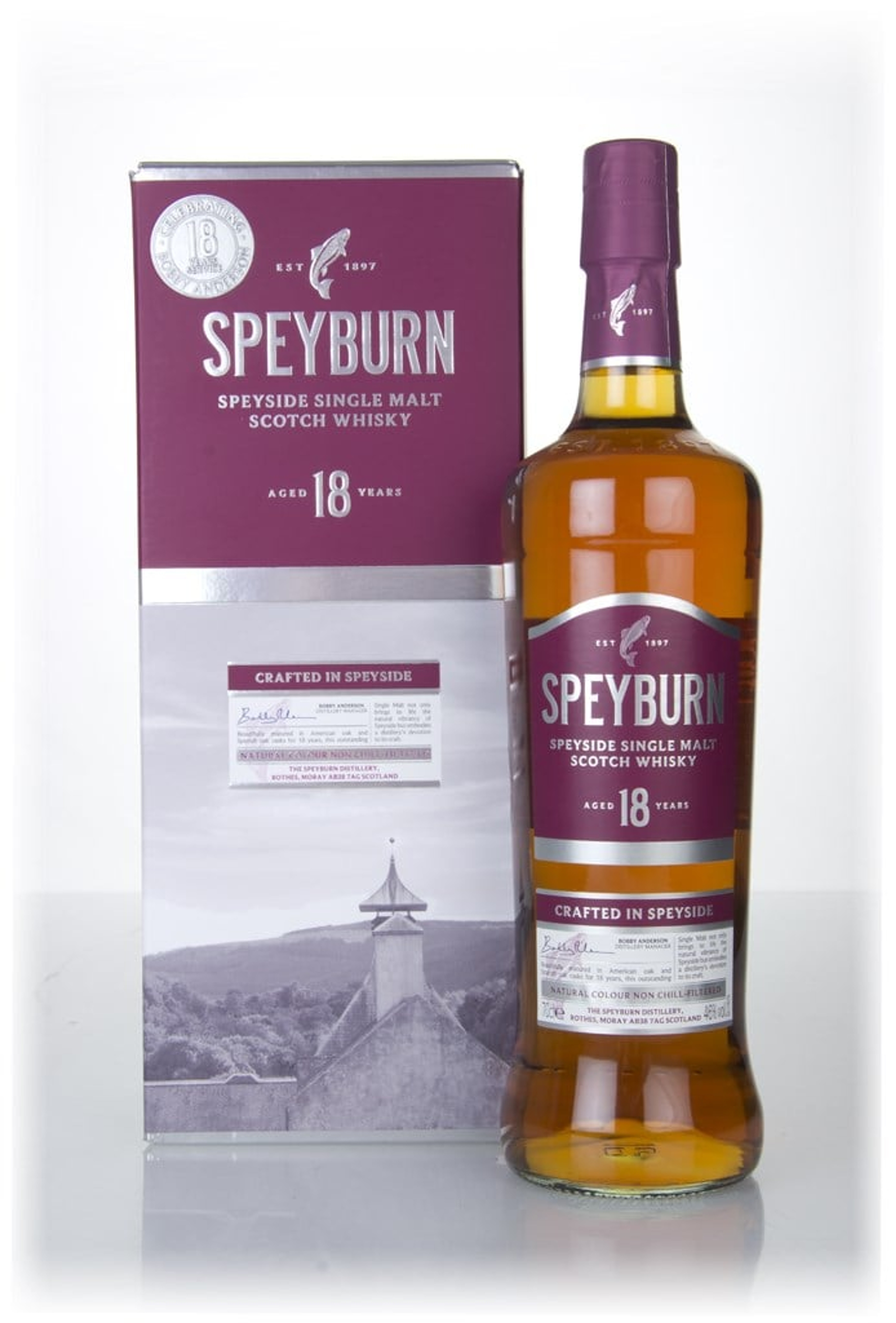 Speyburn 18 Year Old (No Box / Torn Label) 70cl