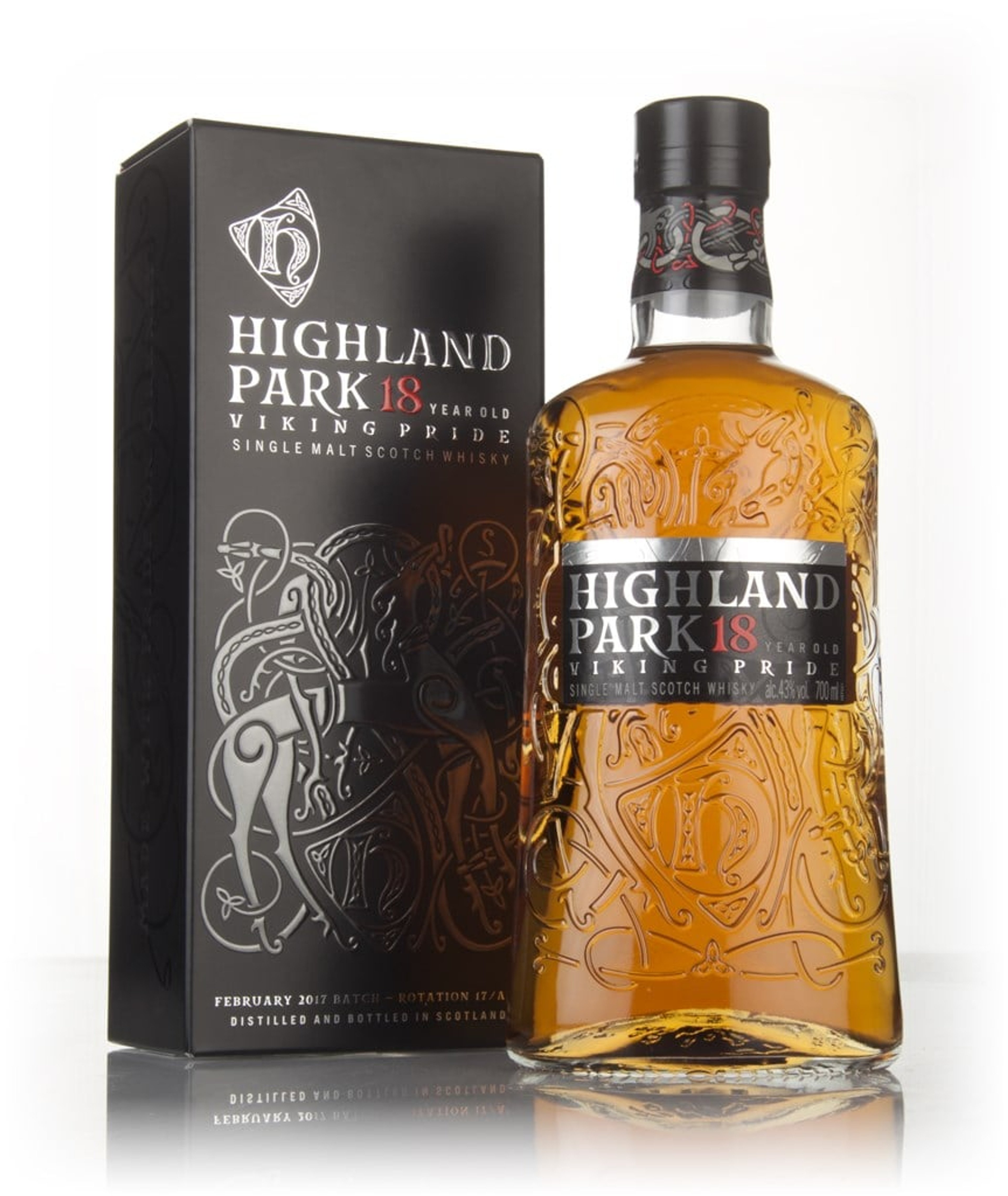 Highland Park 18 Year Old - Viking Pride (No Box / Torn Label) 70cl