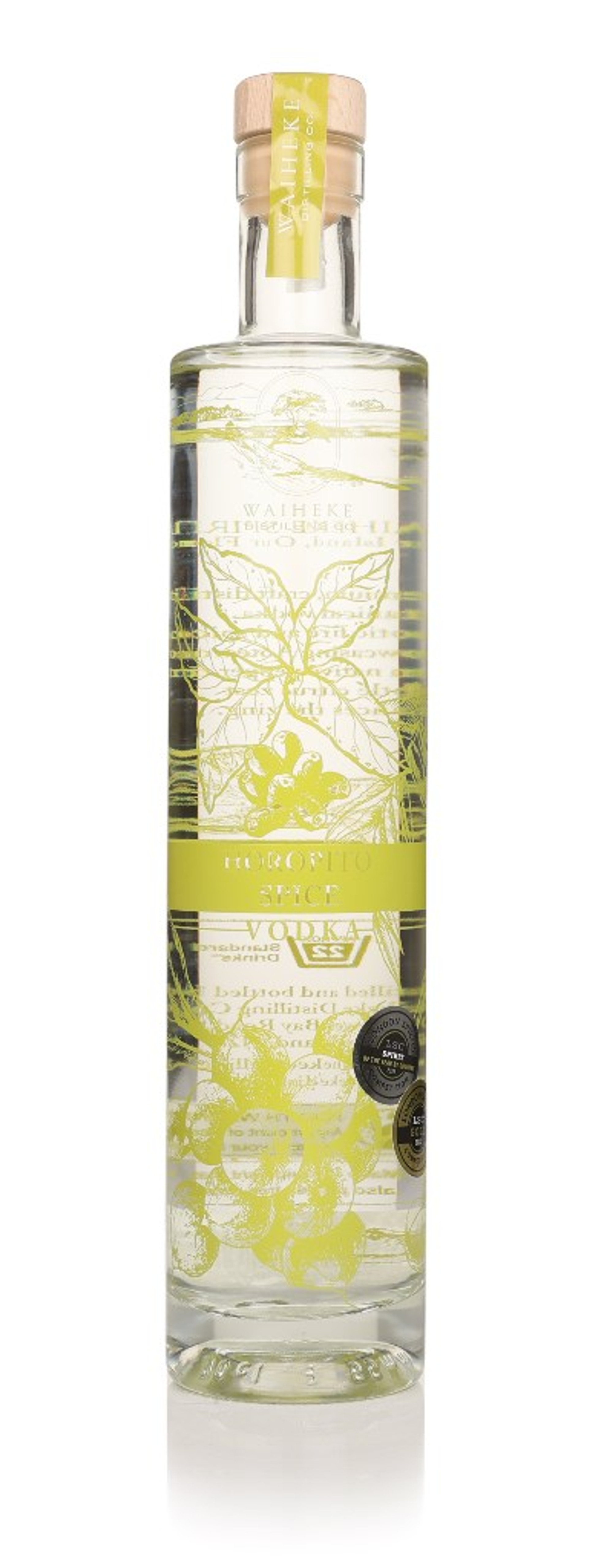Waiheke Horopito Spice Vodka 70cl