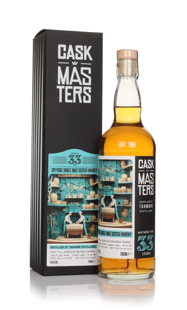 Tormore 33 Year Old 1990 (cask 1989) - Cask Masters (Brave New Spirits) 70cl