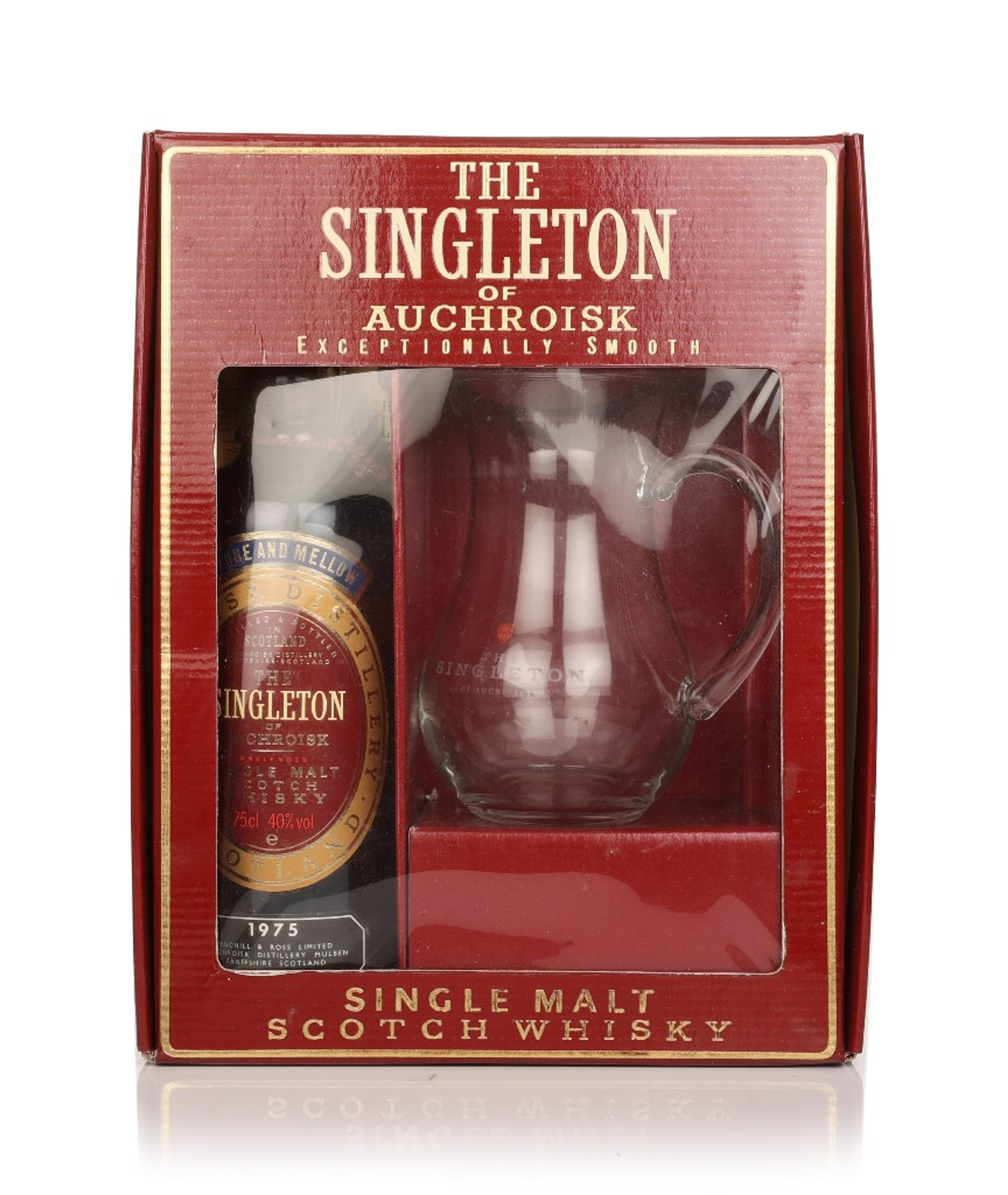 The Singleton of Auchroisk 1975 Gift Set - 1980s 75cl