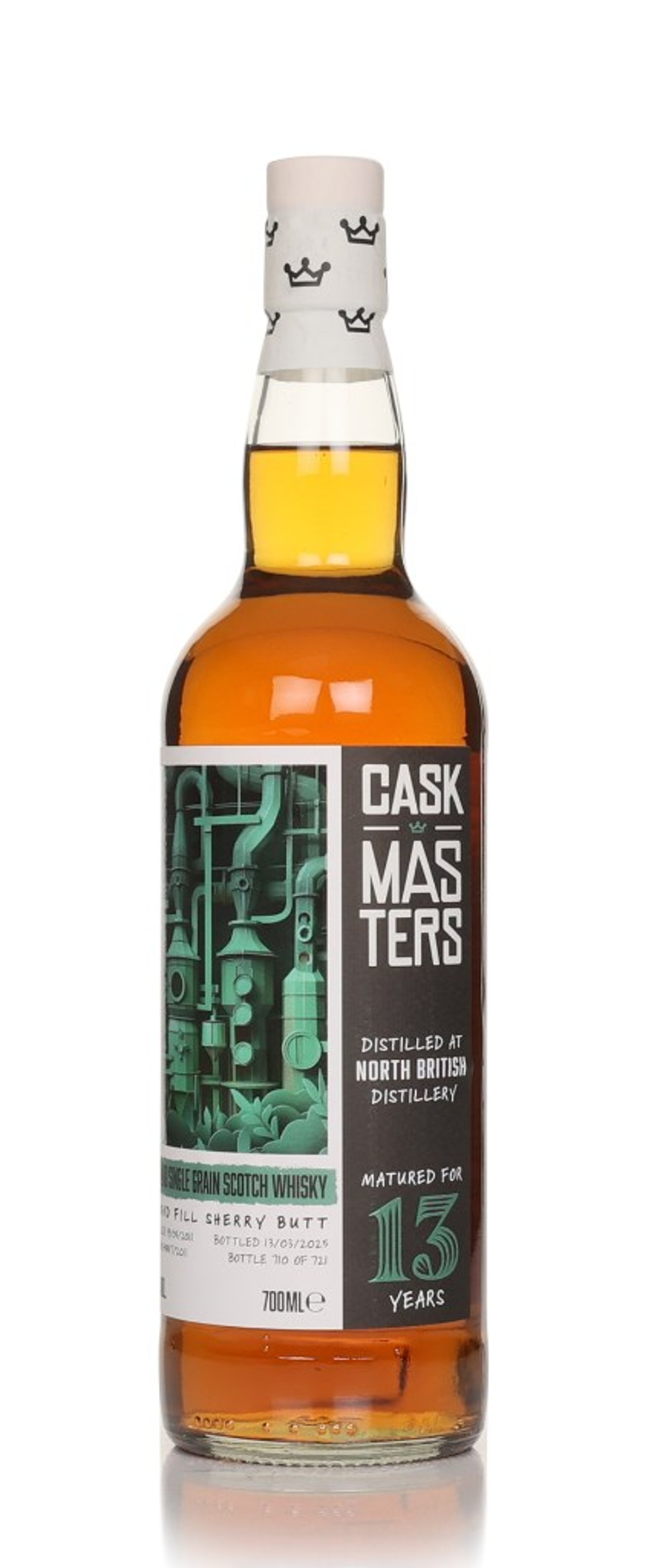 North British 13 Year Old 2011 (cask 248817/2011) - Cask Masters (Brave New Spirits) 70cl