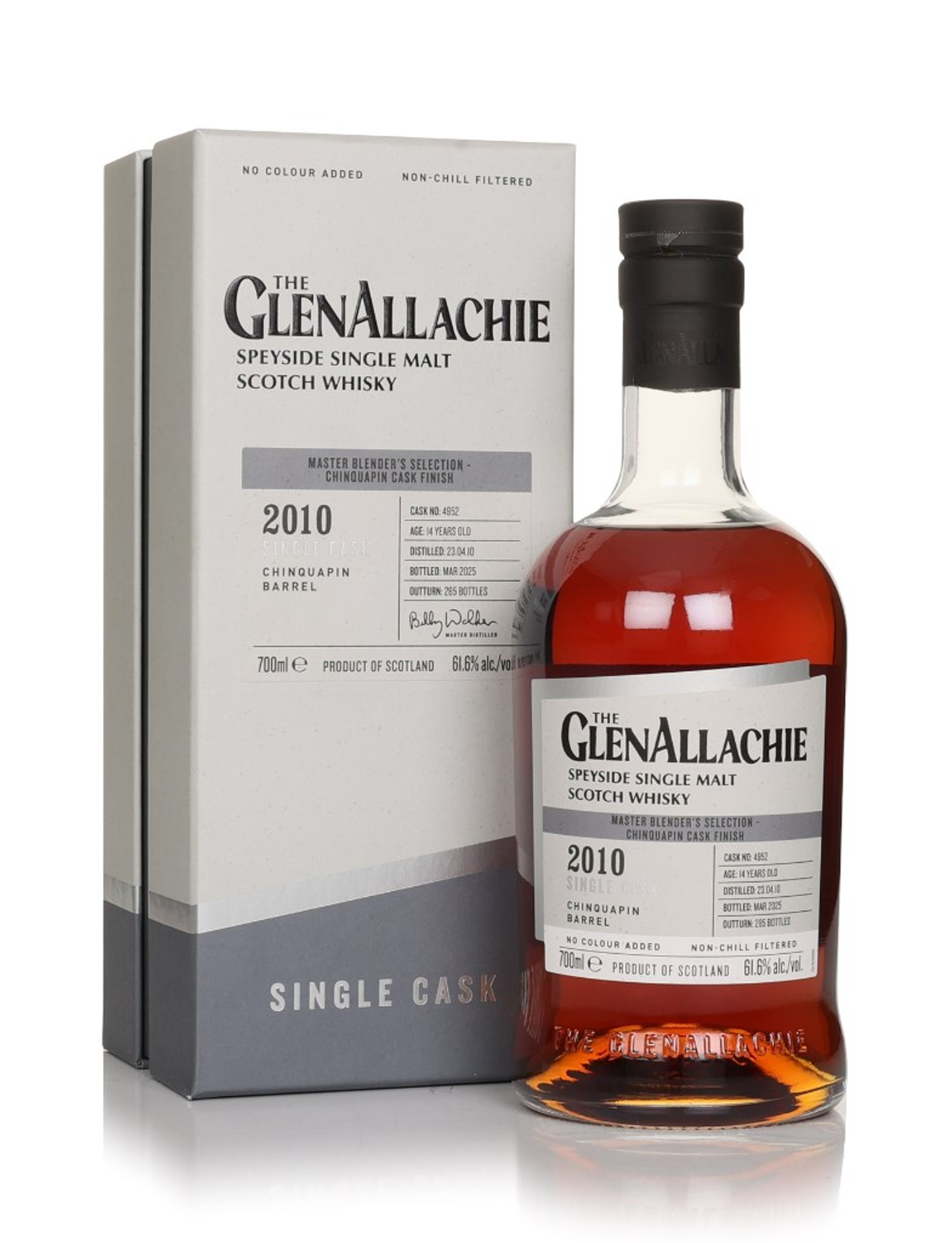Glenallachie 14 Year Old 2010 (cask 4952) - Chinquapin Cask Finish 70cl