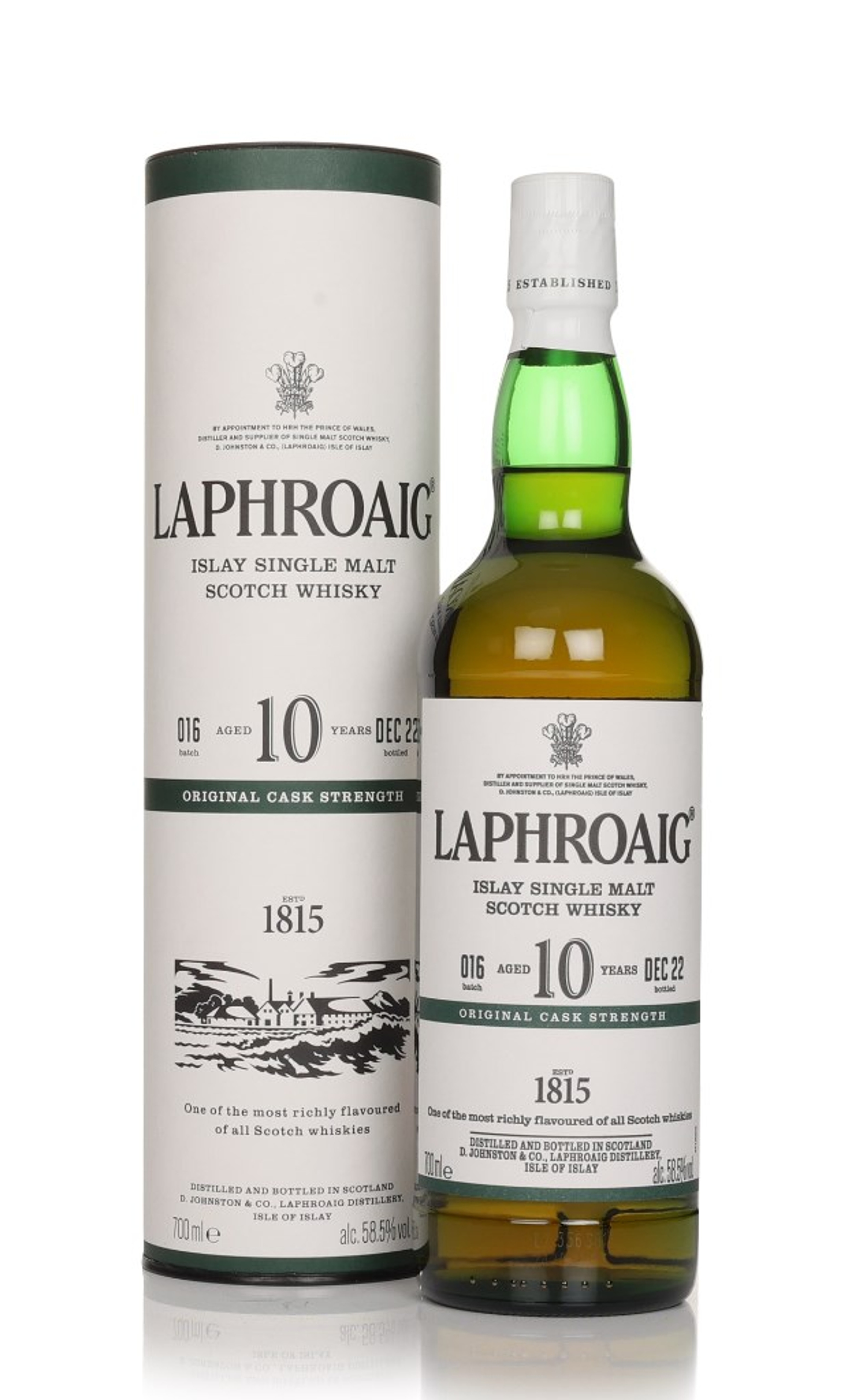 Laphroaig 10 Year Old Cask Strength - Batch 016 70cl