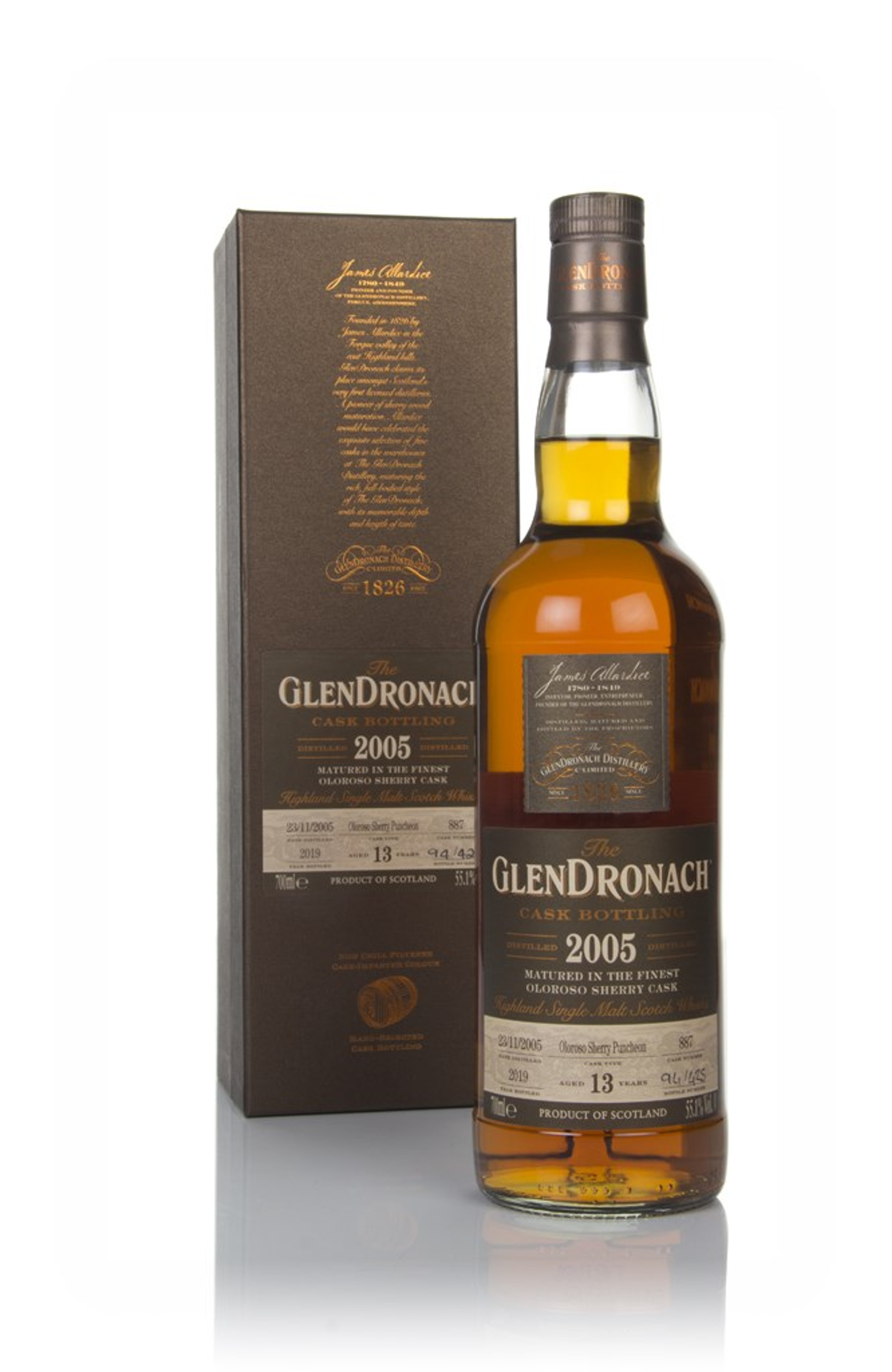 The GlenDronach 13 Year Old 2005 (cask 887) 70cl