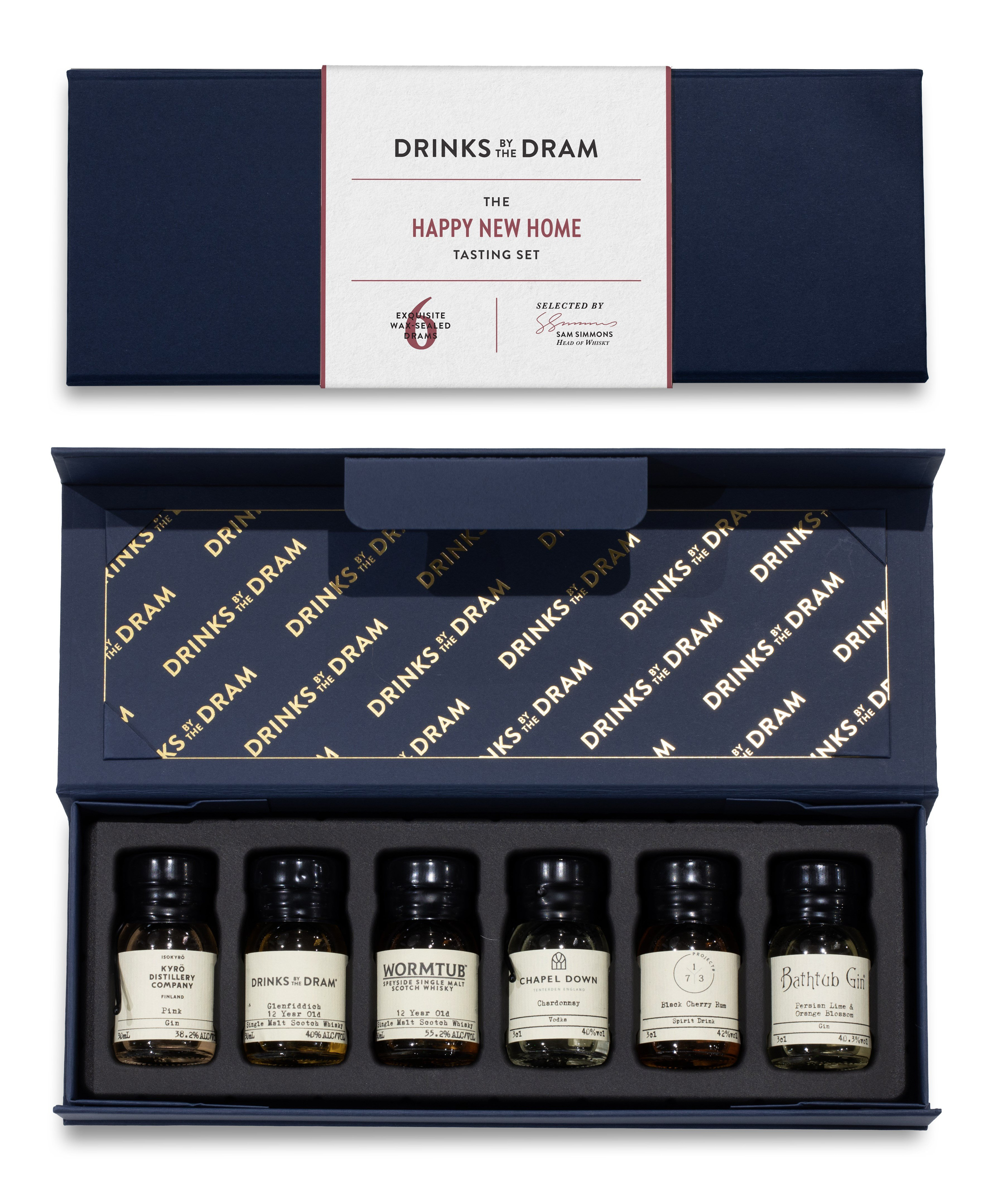 Happy New Home Mixed Spirits Set (Blue) 18cl