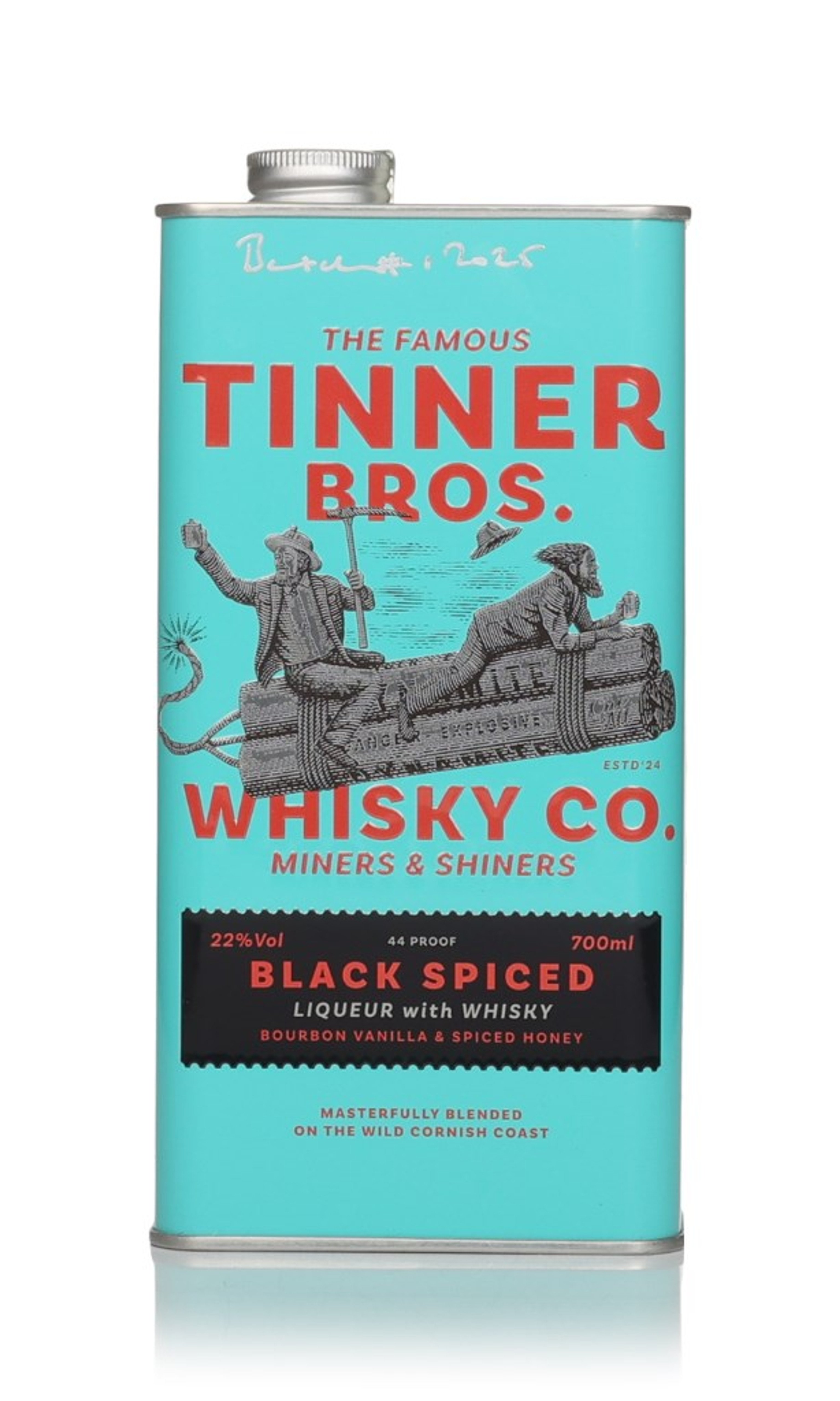Tinner Bros. Black Spiced Whisky Liqueur 70cl