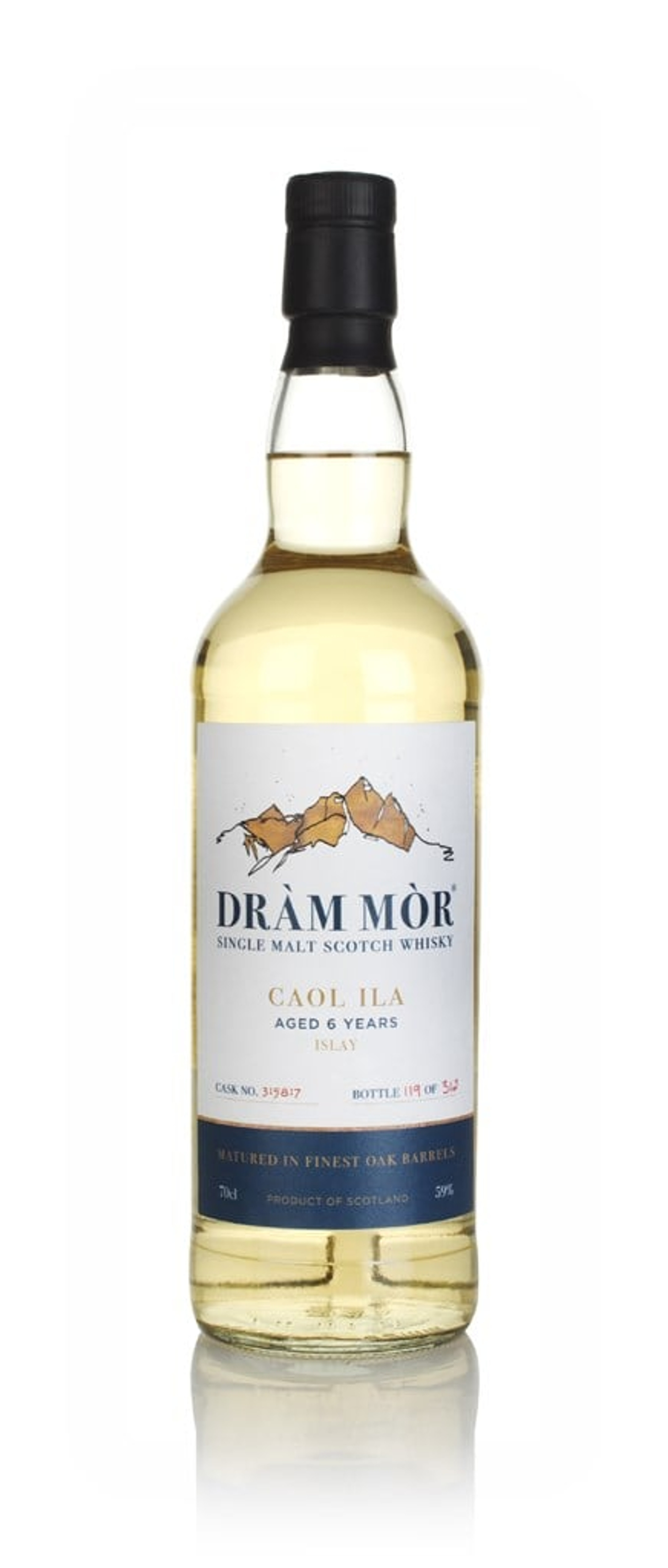 Caol Ila 6 Year Old (cask 315817) - Dràm Mòr 70cl