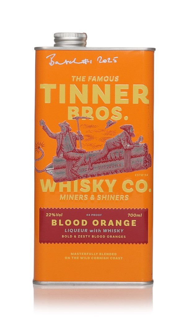 Tinner Bros. Blood Orange Whisky Liqueur 70cl