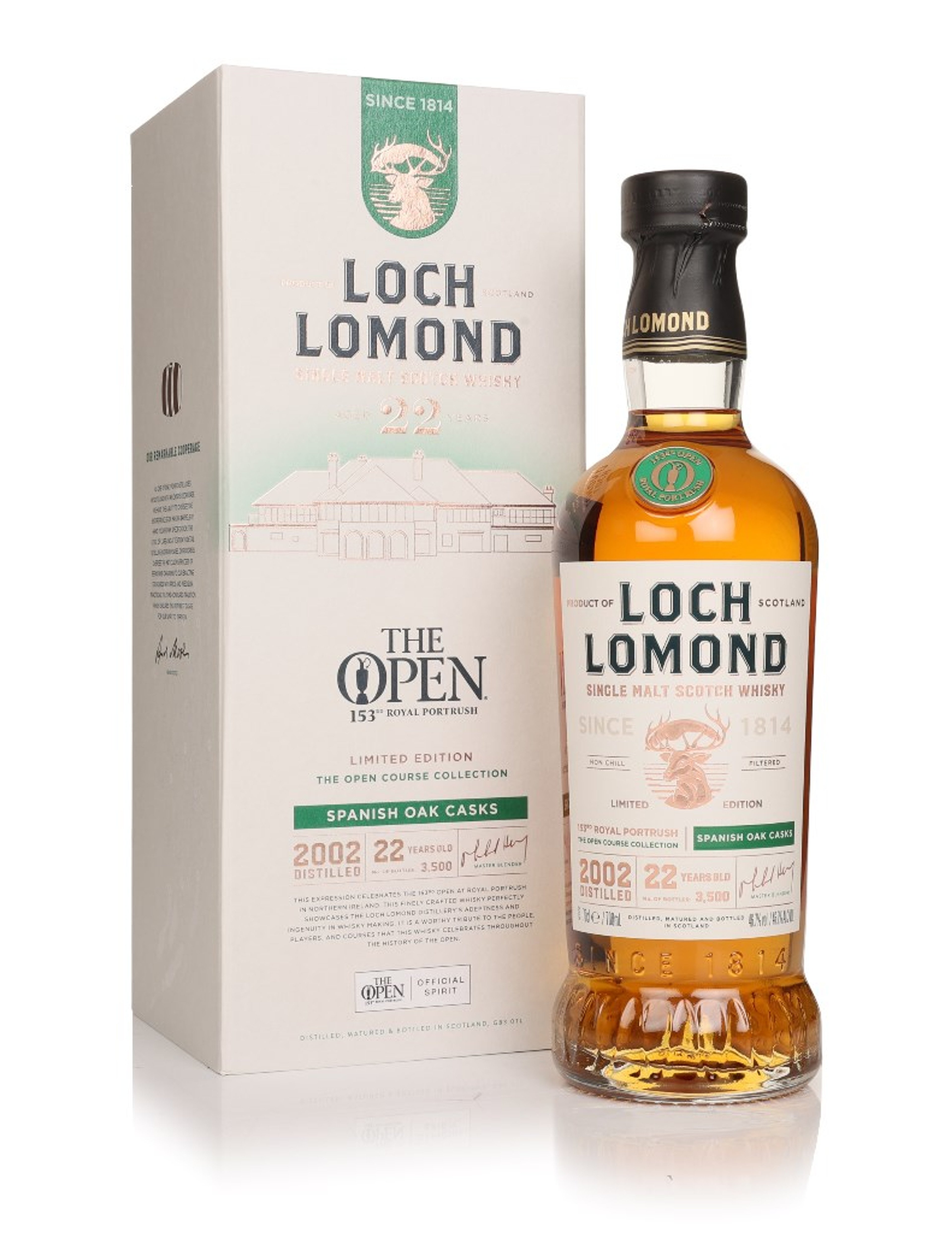 Loch Lomond 153rd Royal Portrush The Open Course Collection 2025 70cl