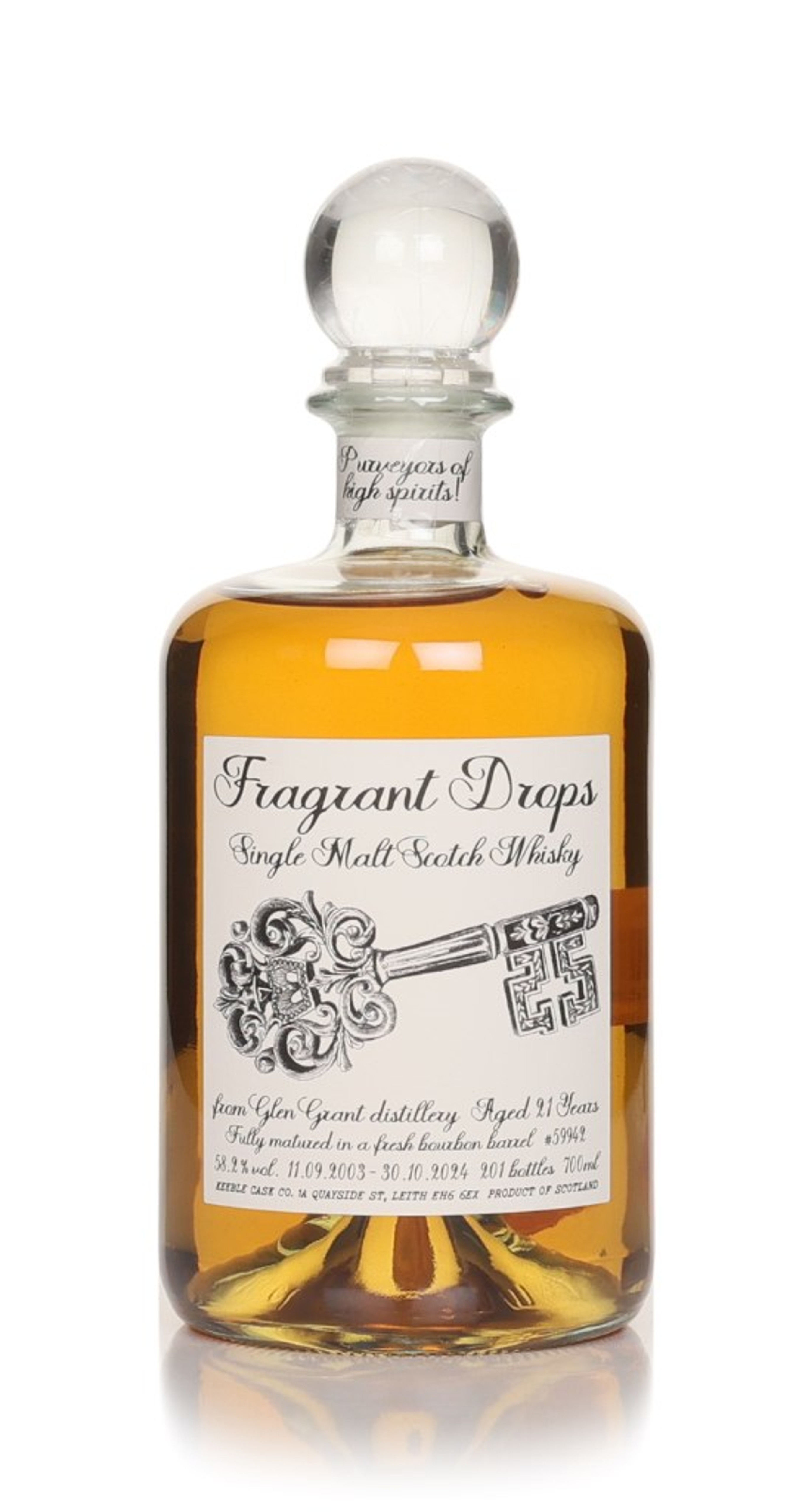 Glen Grant 21 Year Old 2003 (cask 59942) - Fragrant Drops (Keeble Cask Company) 70cl