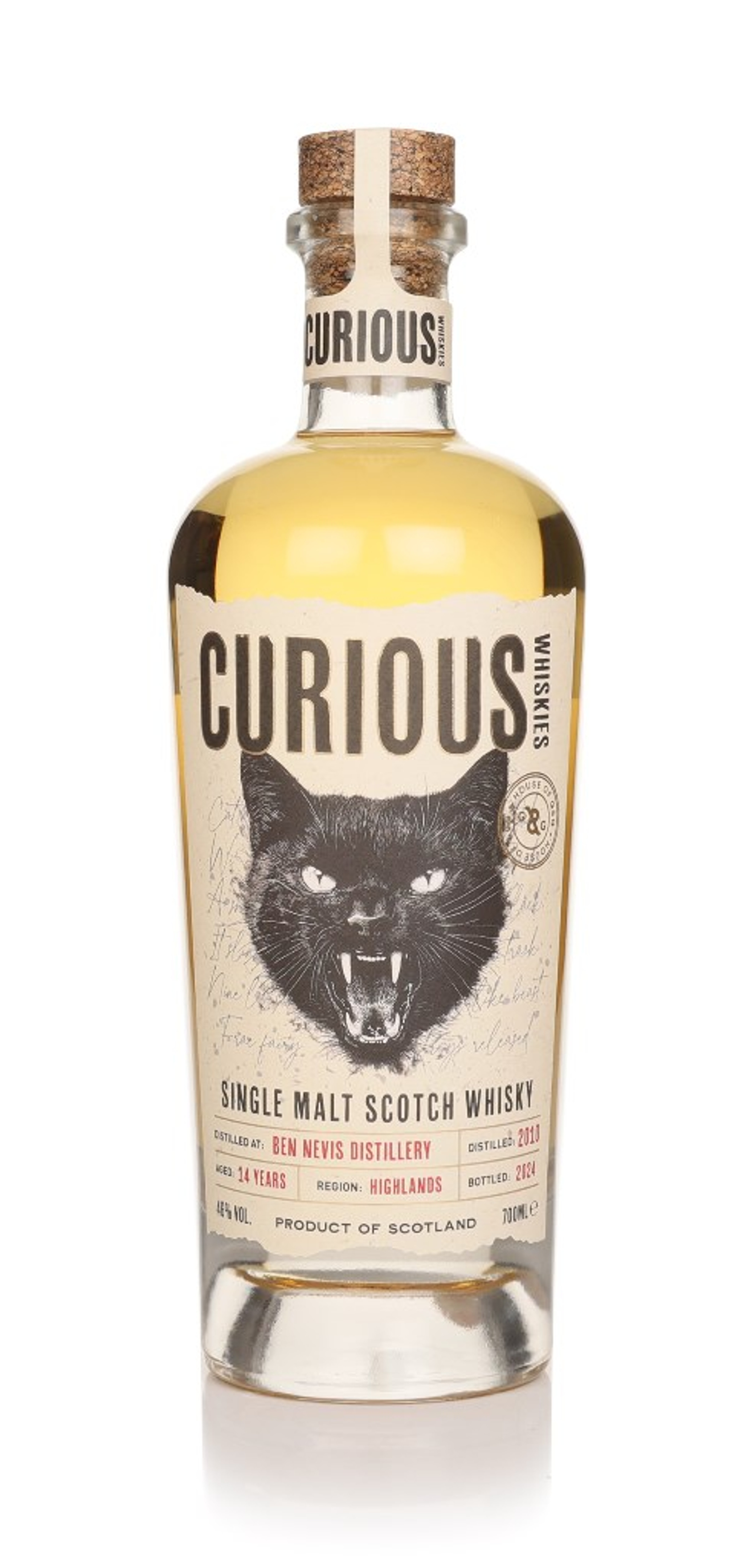 Ben Nevis 14 Year Old 2010 (Curious Whiskies) 70cl