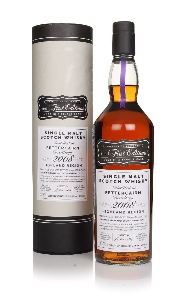 Fettercairn 16 Year Old 2008 (cask HL21245) - The First Editions (Hunter Laing) 70cl