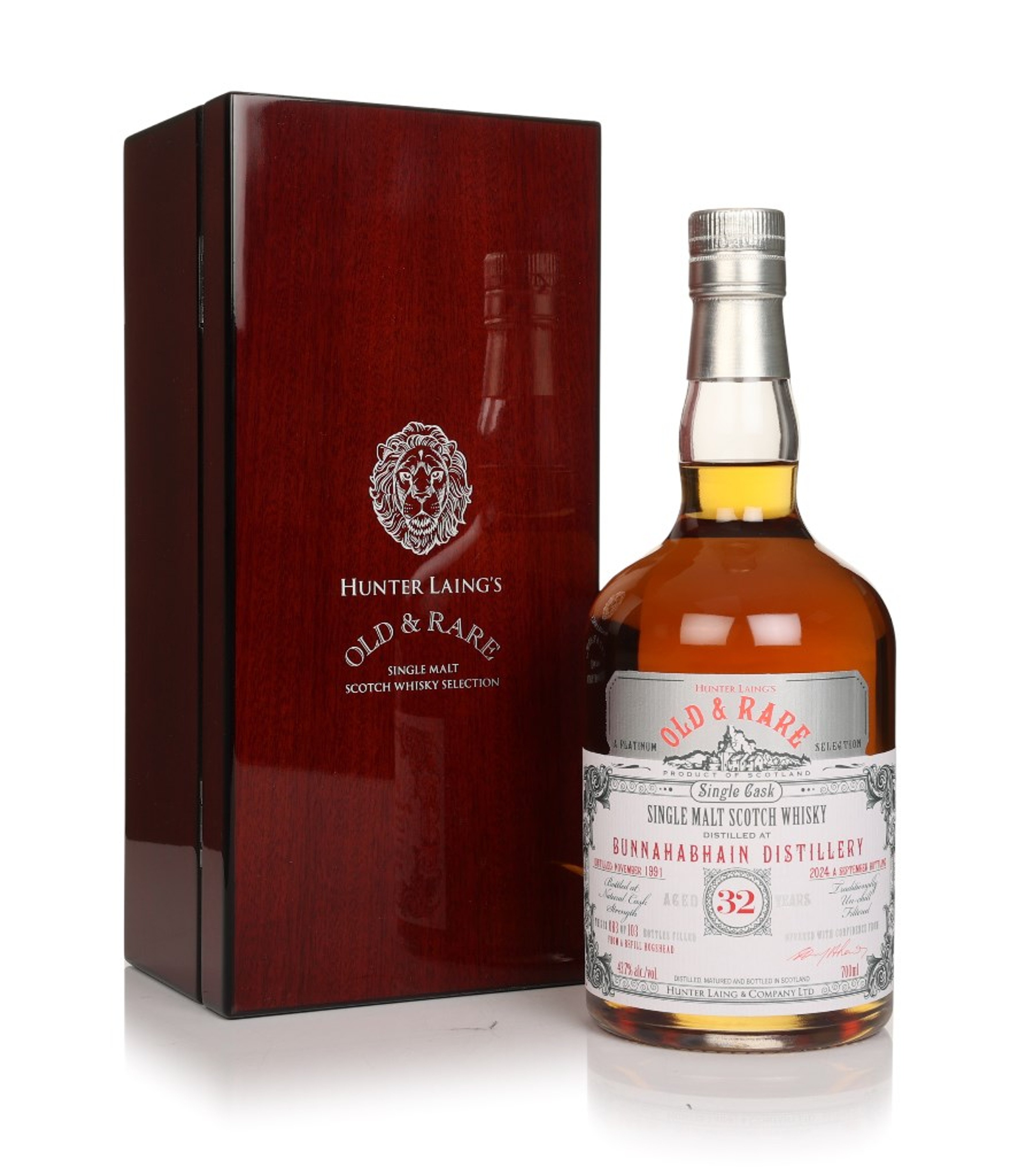 Bunnahabhain 32 Year Old 1991 - Old & Rare Platinum (Hunter Laing) 70cl