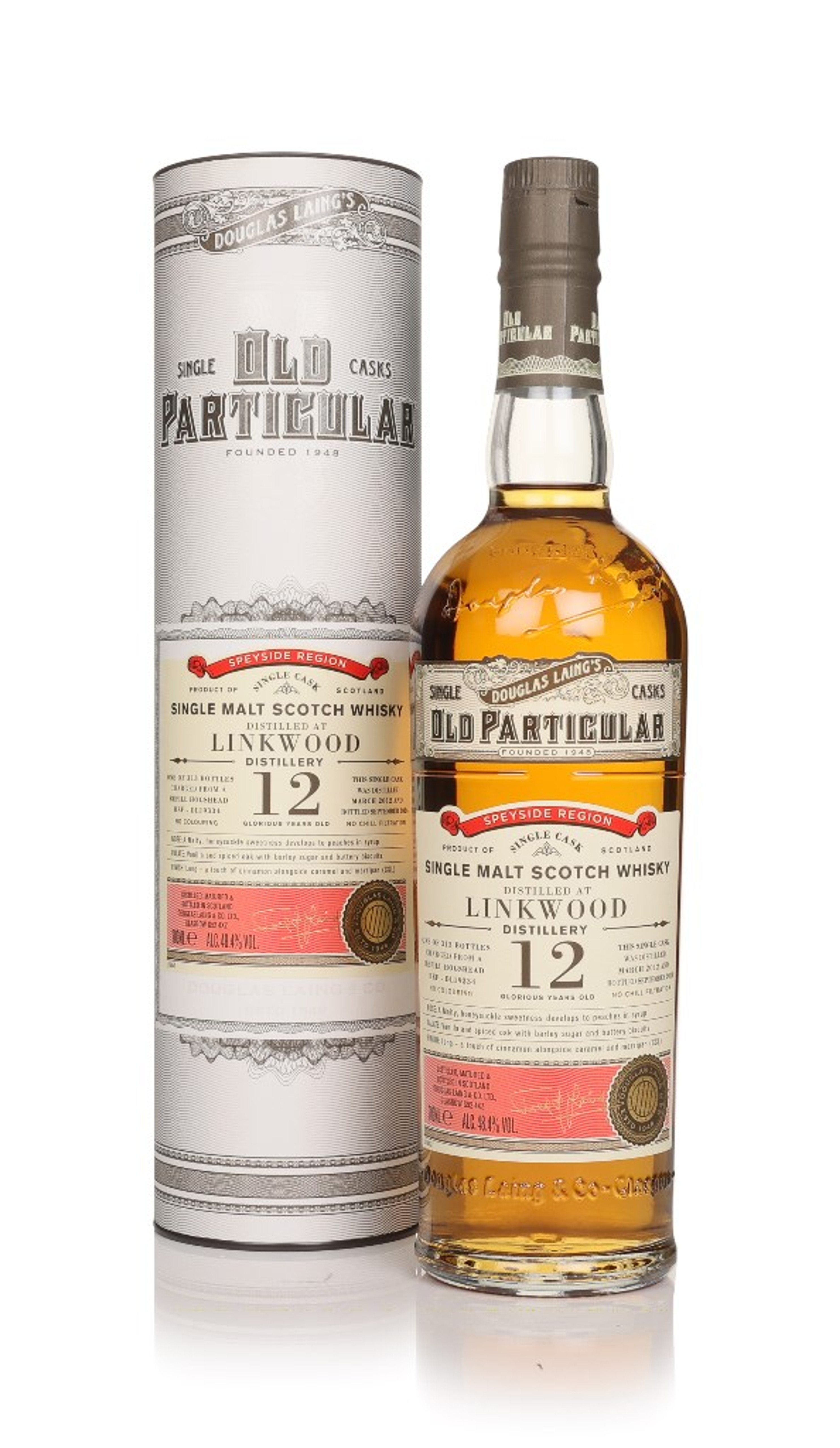 Linkwood 12 Year Old 2012 (cask 19334) - Old Particular (Douglas Laing) 70cl