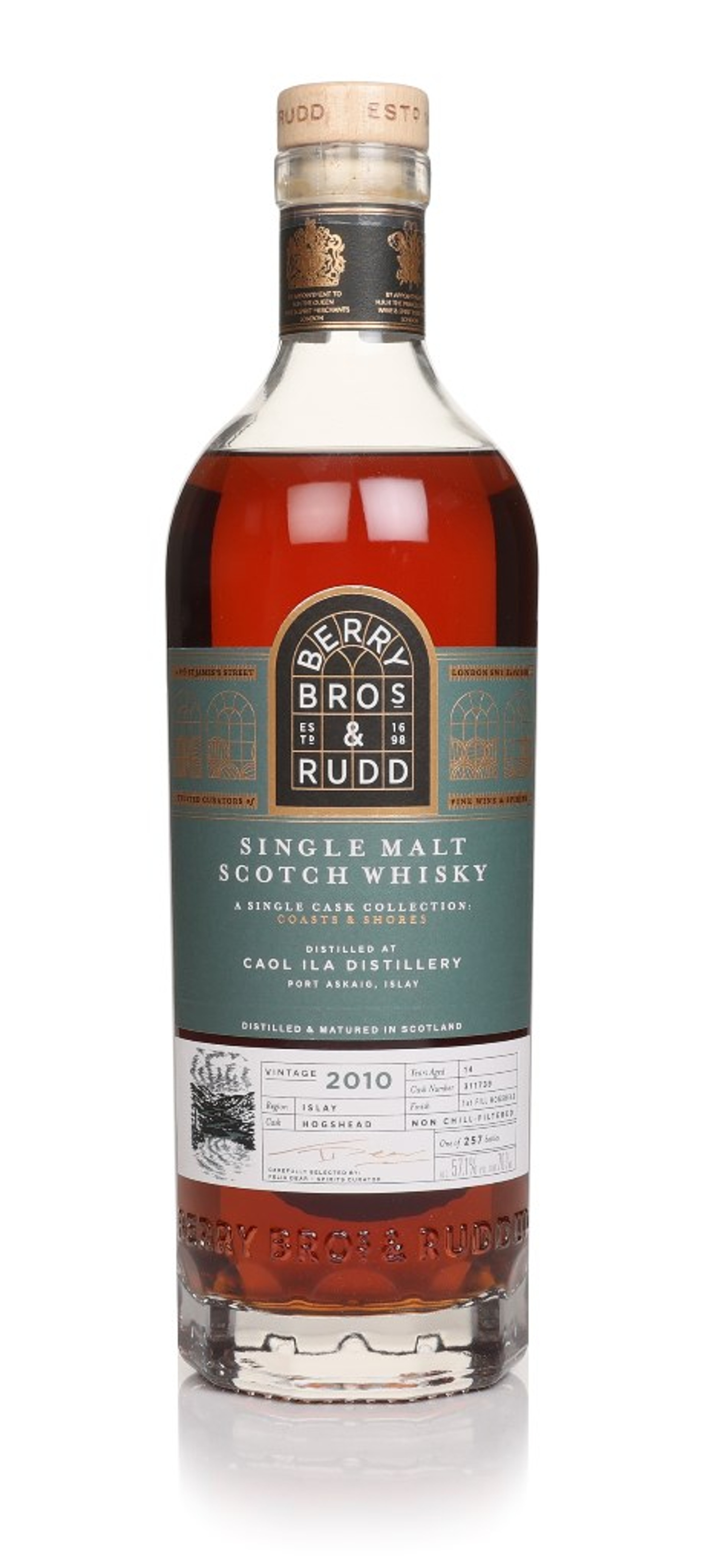 Caol Ila 14 Year Old 2010 (cask 311739) - Coasts & Shores (Berry Bros. & Rudd) 70cl