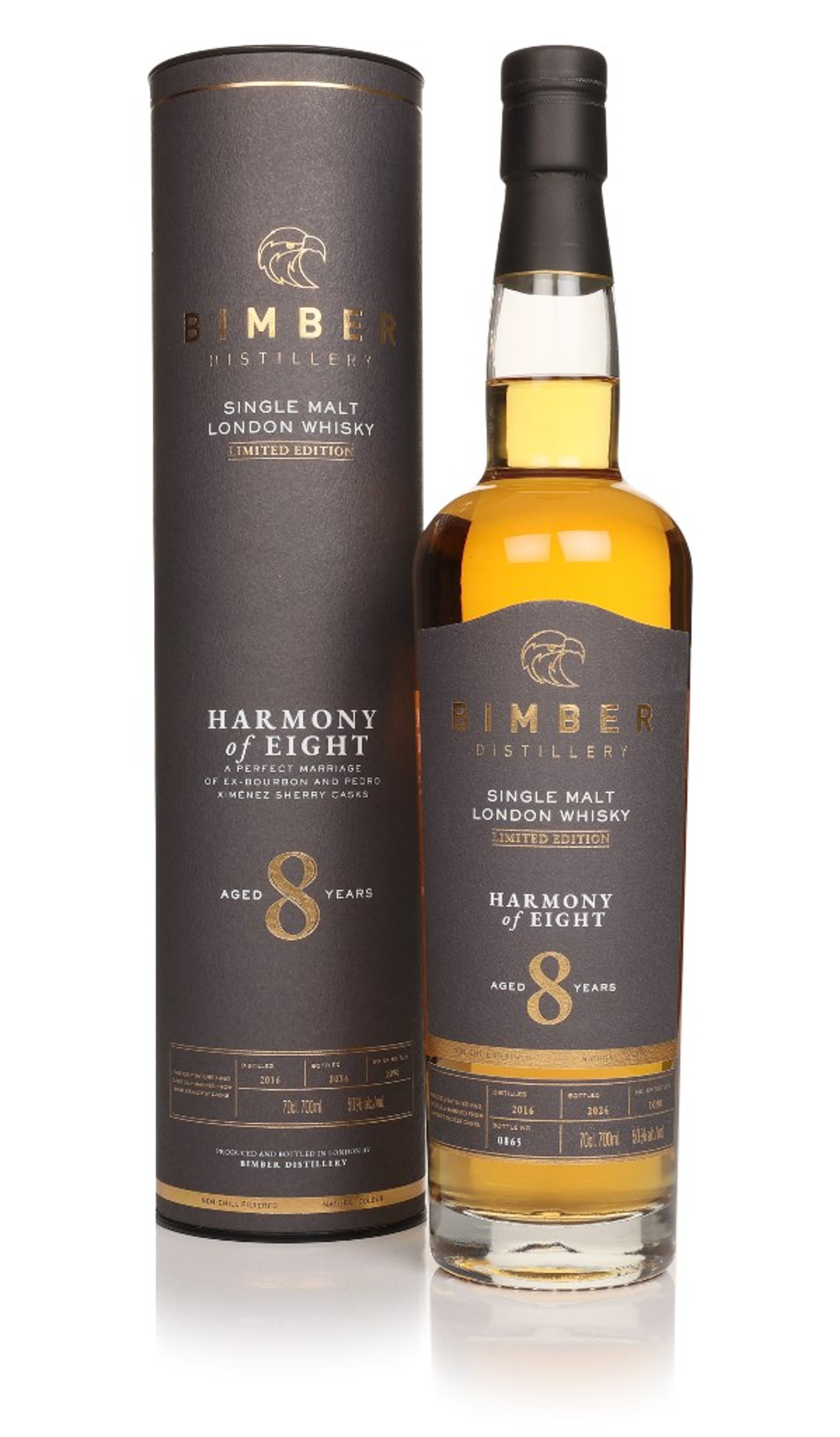 Bimber 8 Year Old 2016 - Harmony Of Eight 70cl
