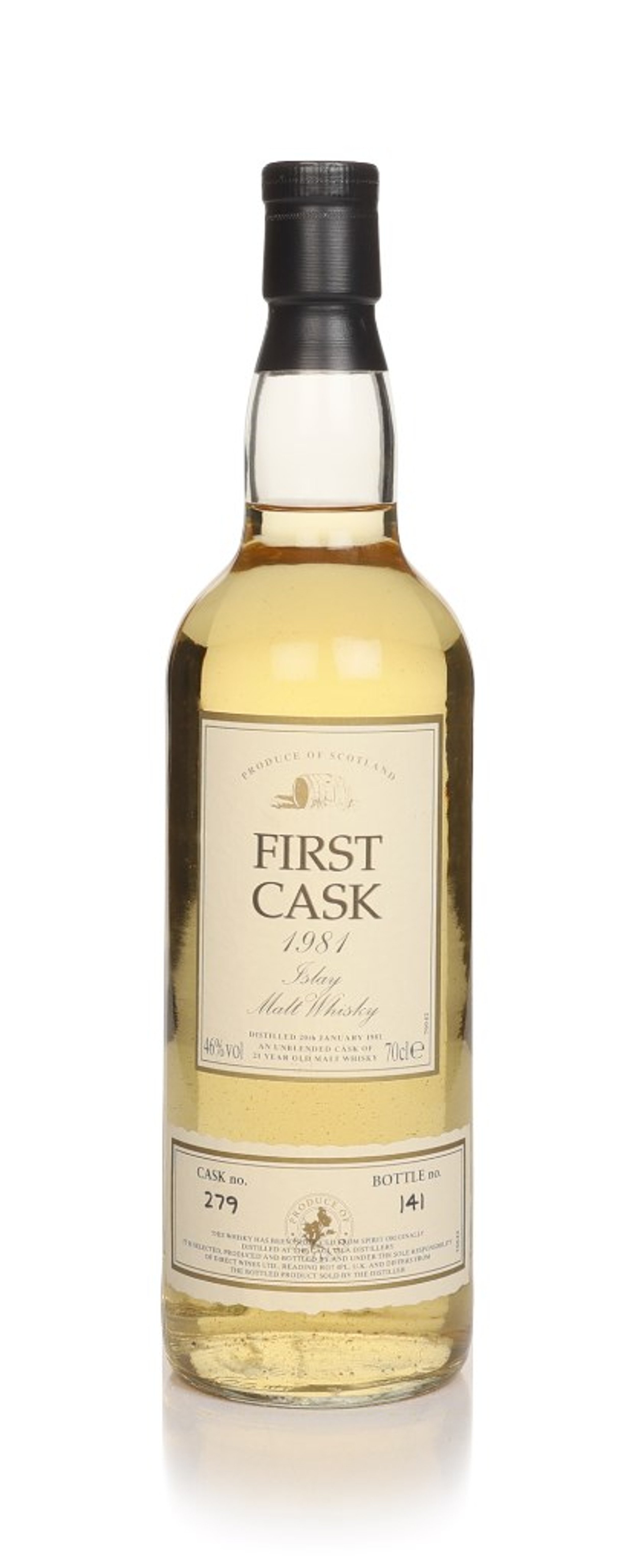 Caol Ila 21 Year Old 1981 (cask 279) - First Cask 70cl