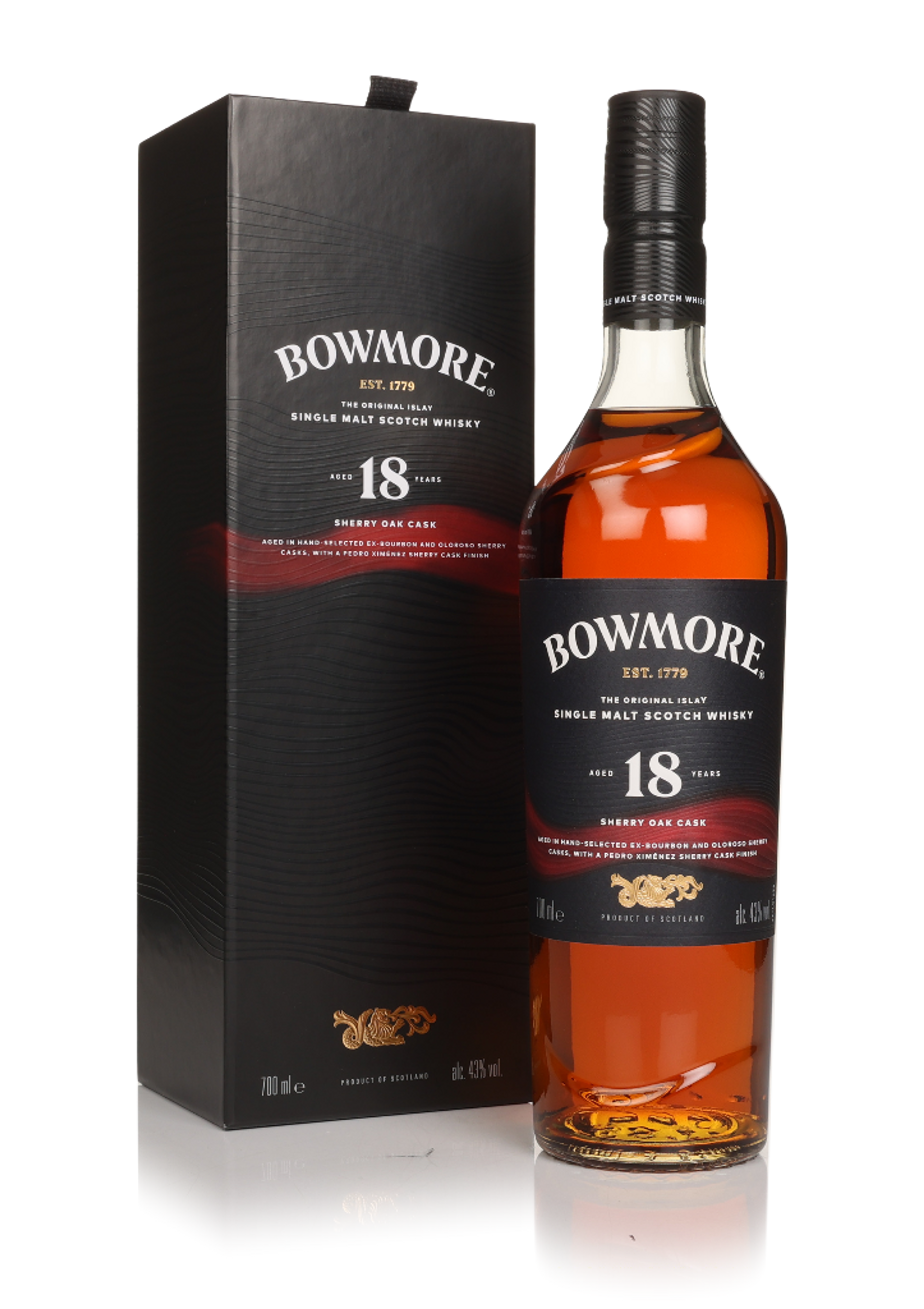 BOWMORE 12年 & 18年 セット 楽天市場】【ギフトボックス入り グラスセット 海外限定】【あす