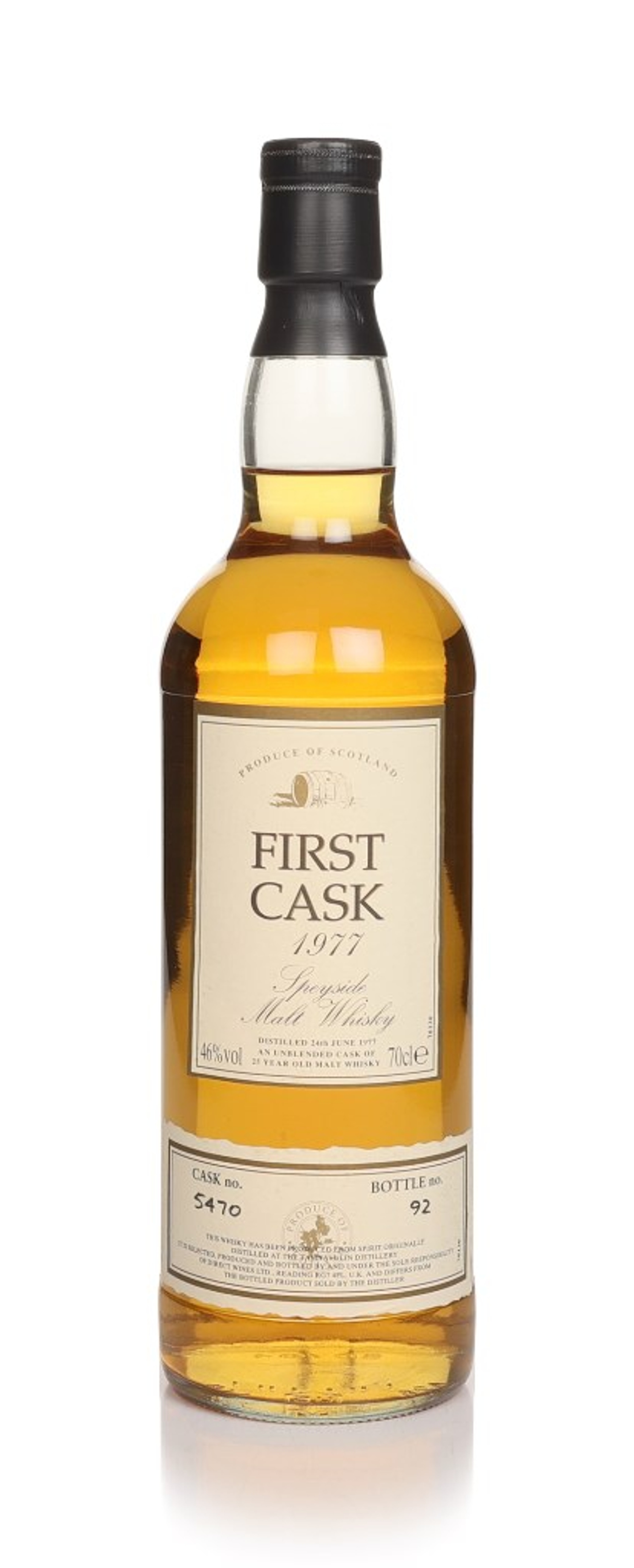 Tamnavulin 25 Year Old 1977 (cask 5470) - First Cask 70cl