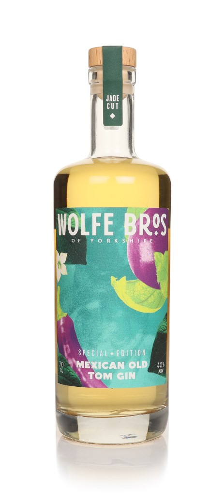 Wolfe Bros Jade Cut Mexican Old Tom Gin 70cl
