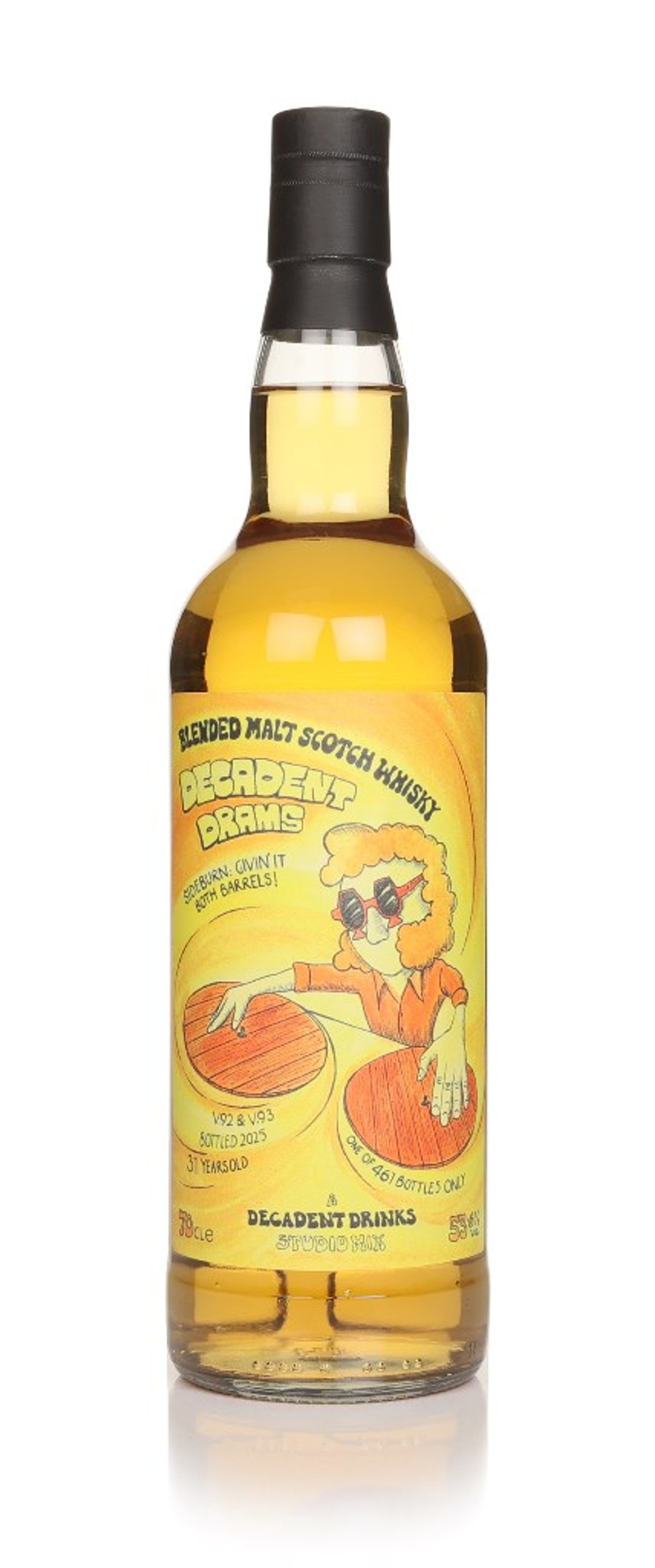 Sideburn 31 Year Old Decadent Drams (Decadent Drinks) 70cl