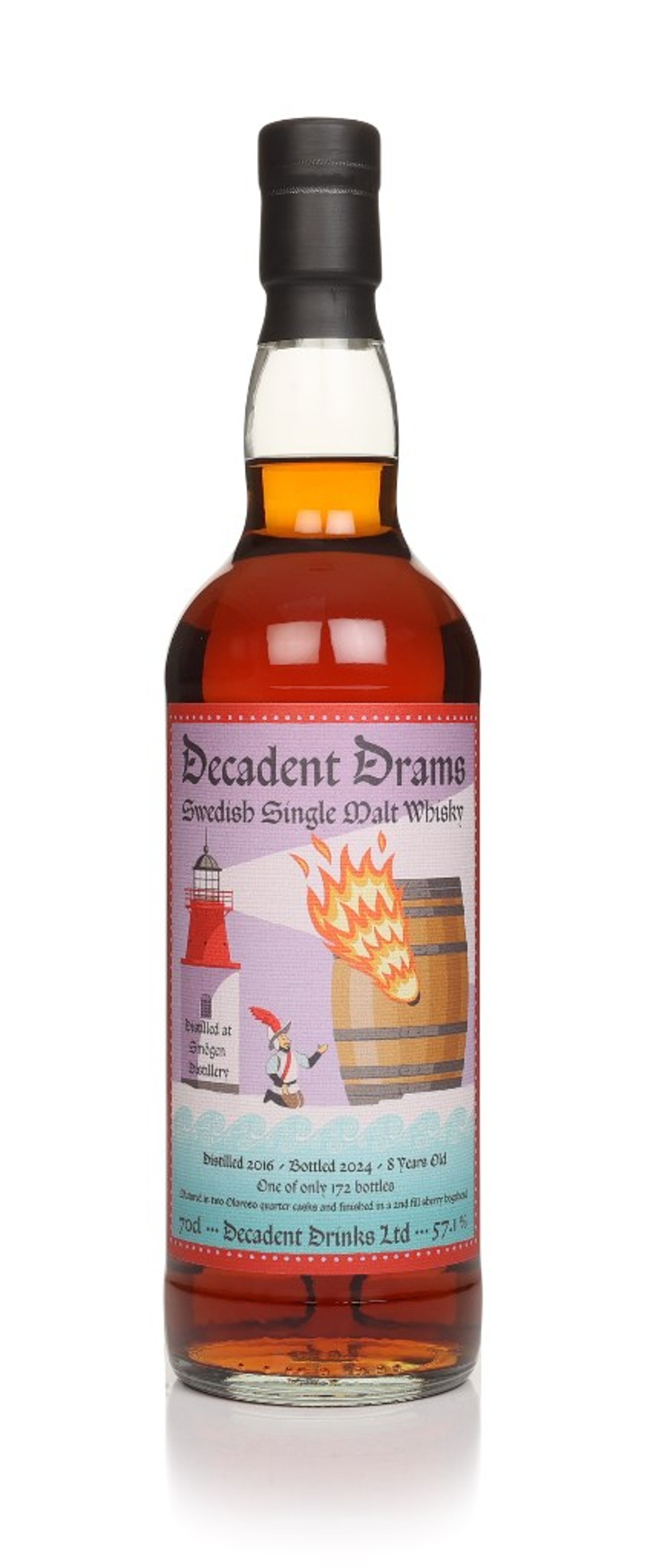Smögen 8 Year Old 2016 - Decadent Drams (Decadent Drinks) 70cl