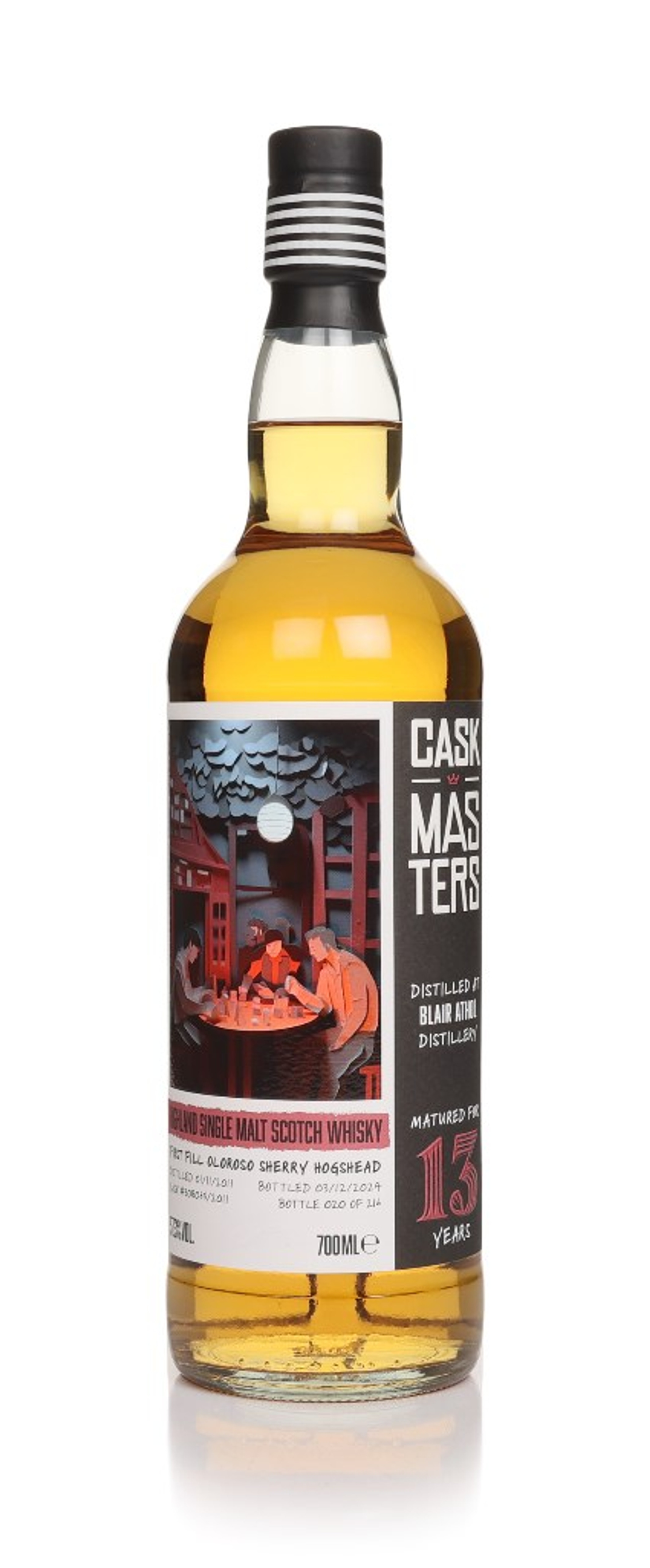 Blair Athol 13 Year Old 2011 (cask 308065/2011) - Cask Masters (Brave New Spirits) 70cl