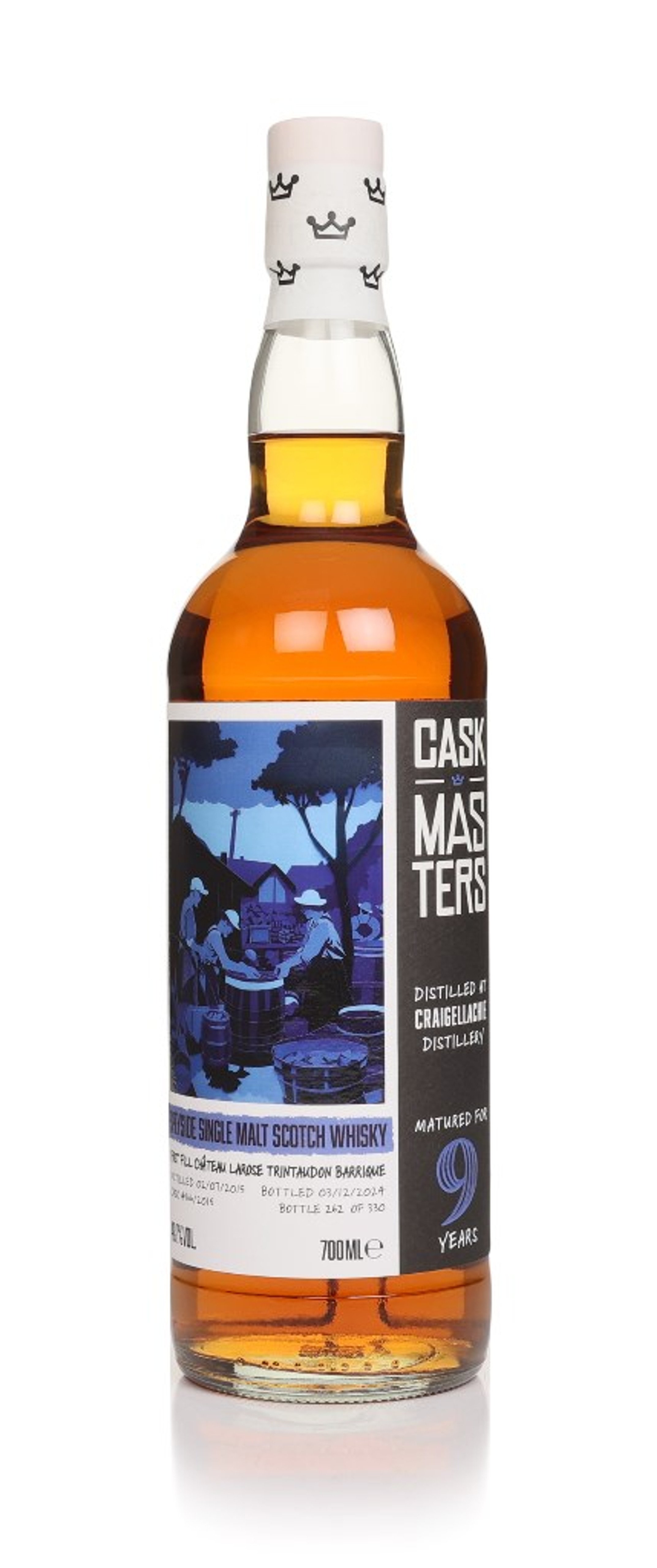 Craigellachie 9 Year Old 2015 (cask 166/2015) - Cask Masters (Brave New Spirits) 70cl