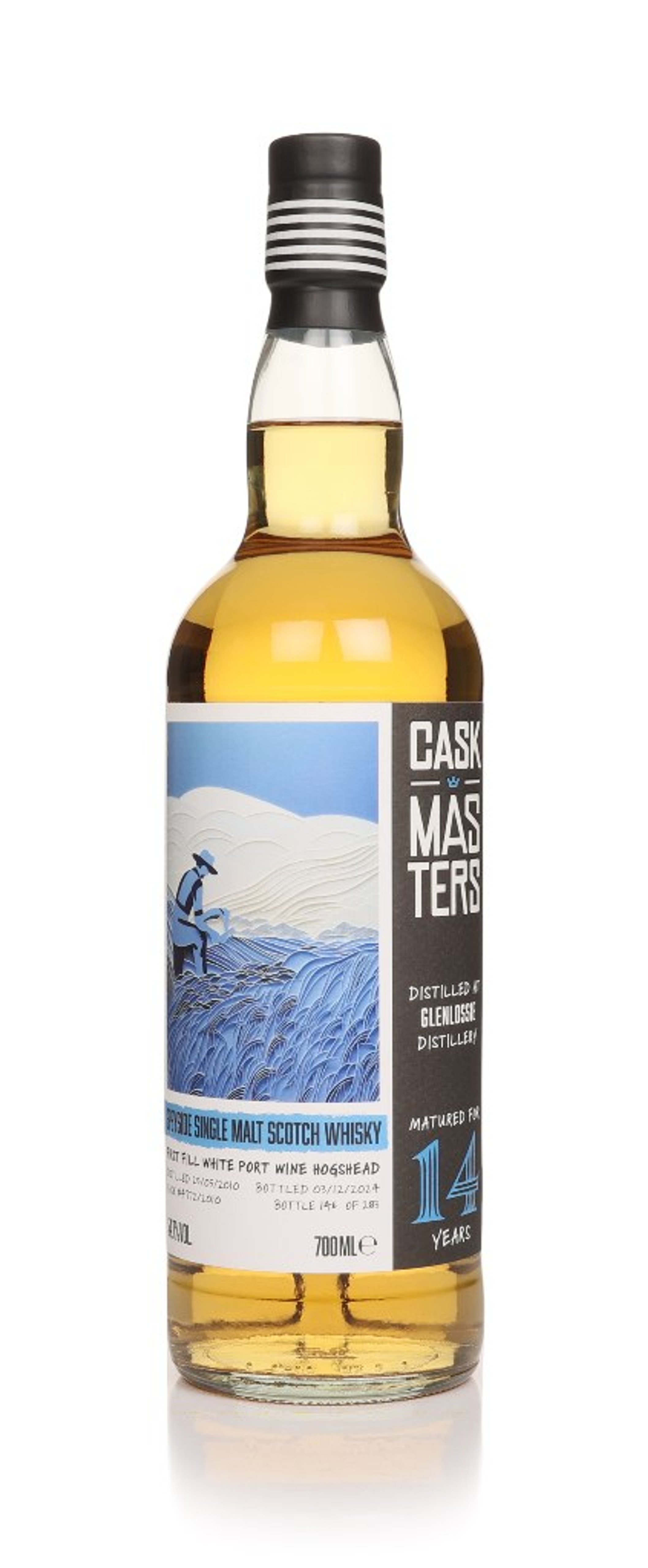 Glenlossie 14 Year Old 2010 (cask 4772/2010) - Cask Masters (Brave New Spirits) 70cl