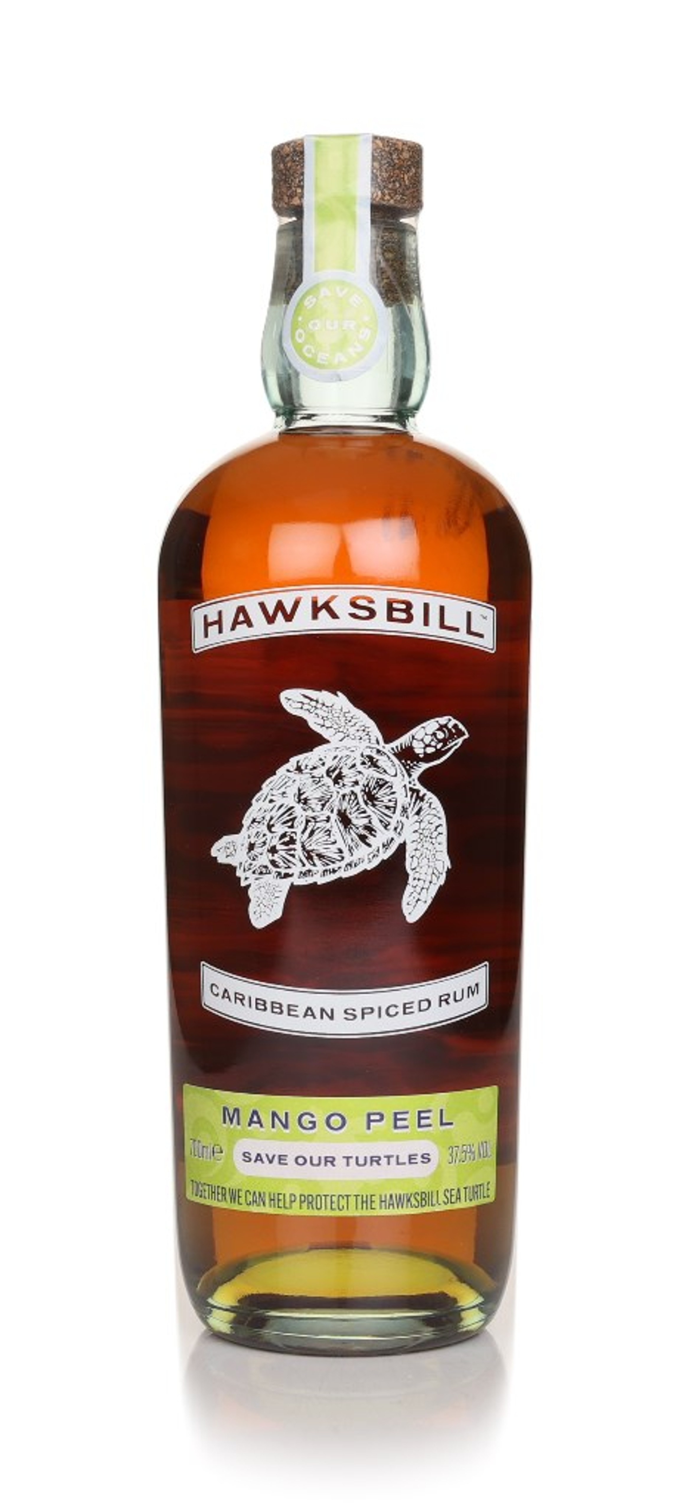 Hawksbill Mango Peel Spiced Rum 70cl