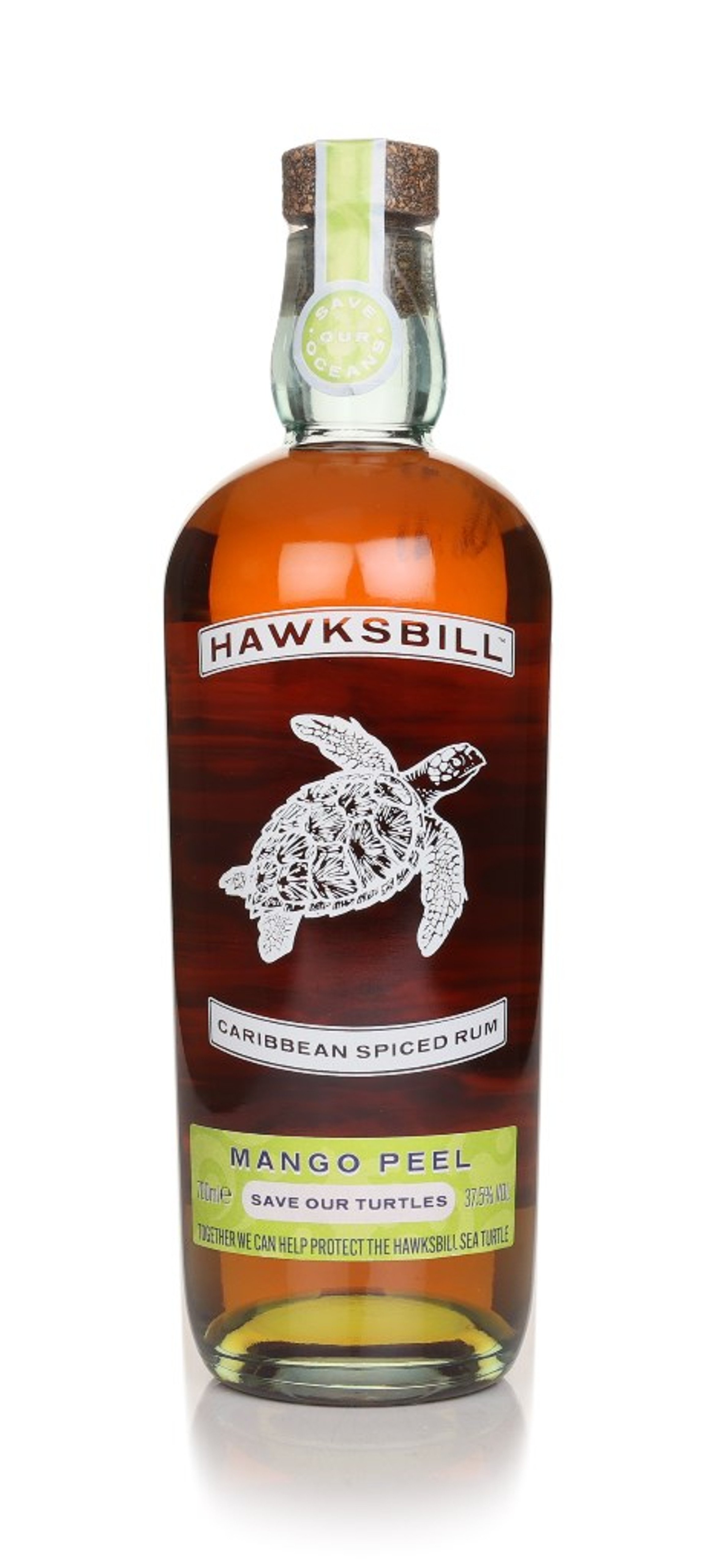 Hawksbill Mango Peel Spiced Rum 70cl