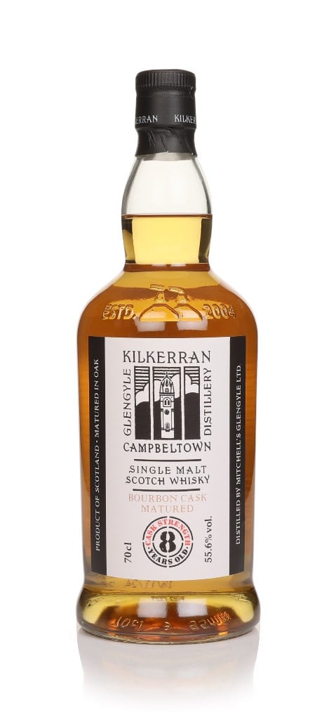 Kilkerran 8 Year Old Cask Strength - Bourbon Cask Matured (55.6%) 70cl