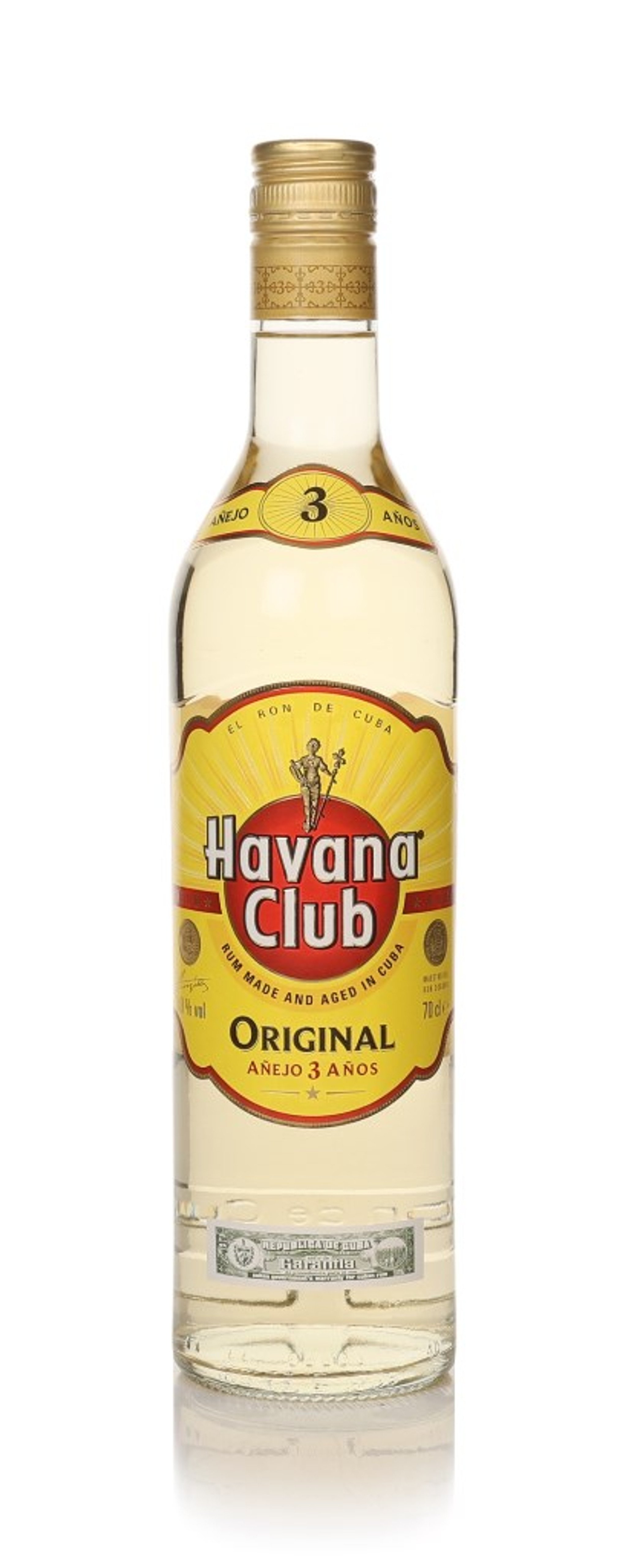 Havana Club Original Añejo 3 Year Old 70cl