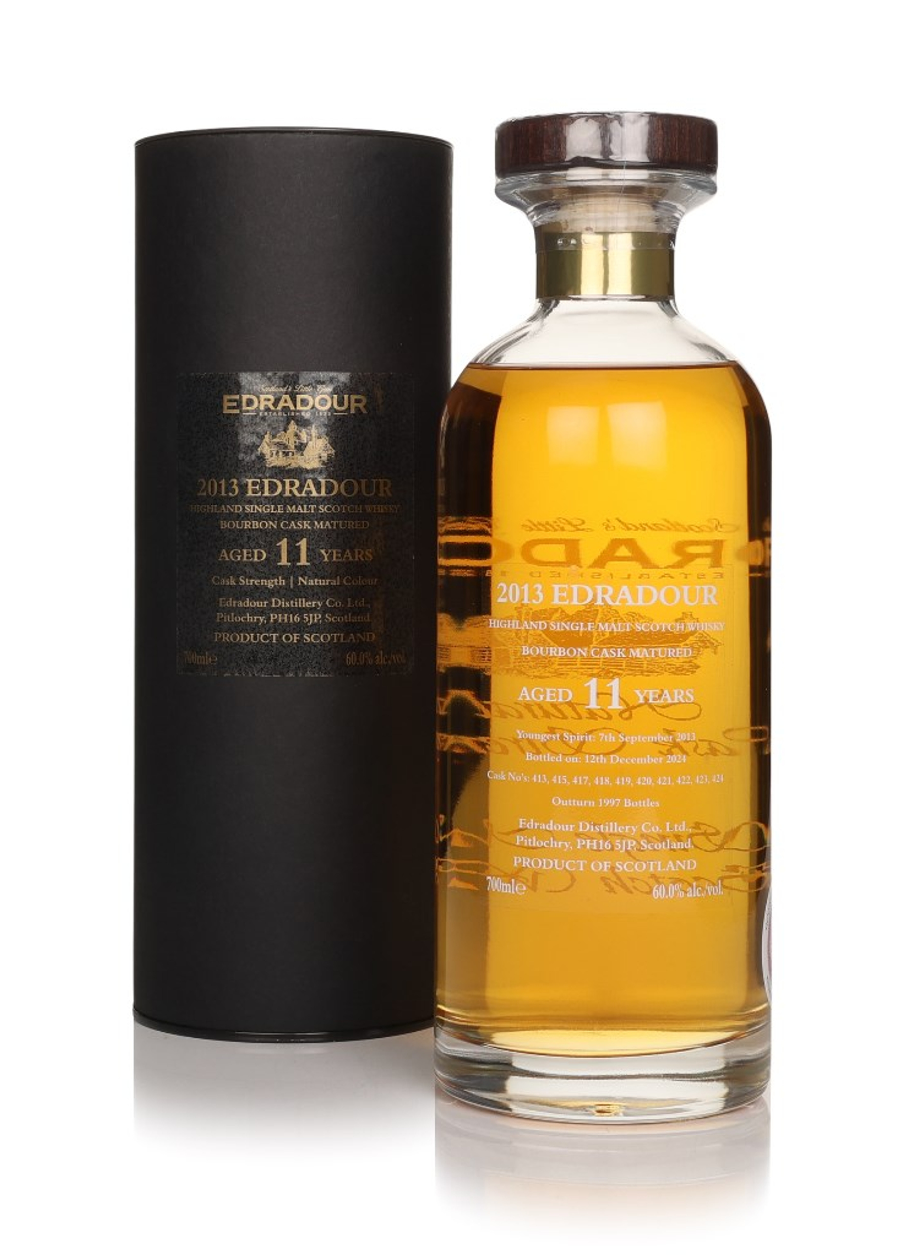 Edradour 11 Year Old 2013 - Ibisco Decanter 70cl