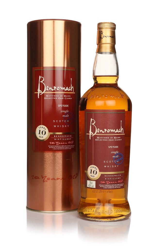 Benromach 10 Year Old - Pre 2009 70cl