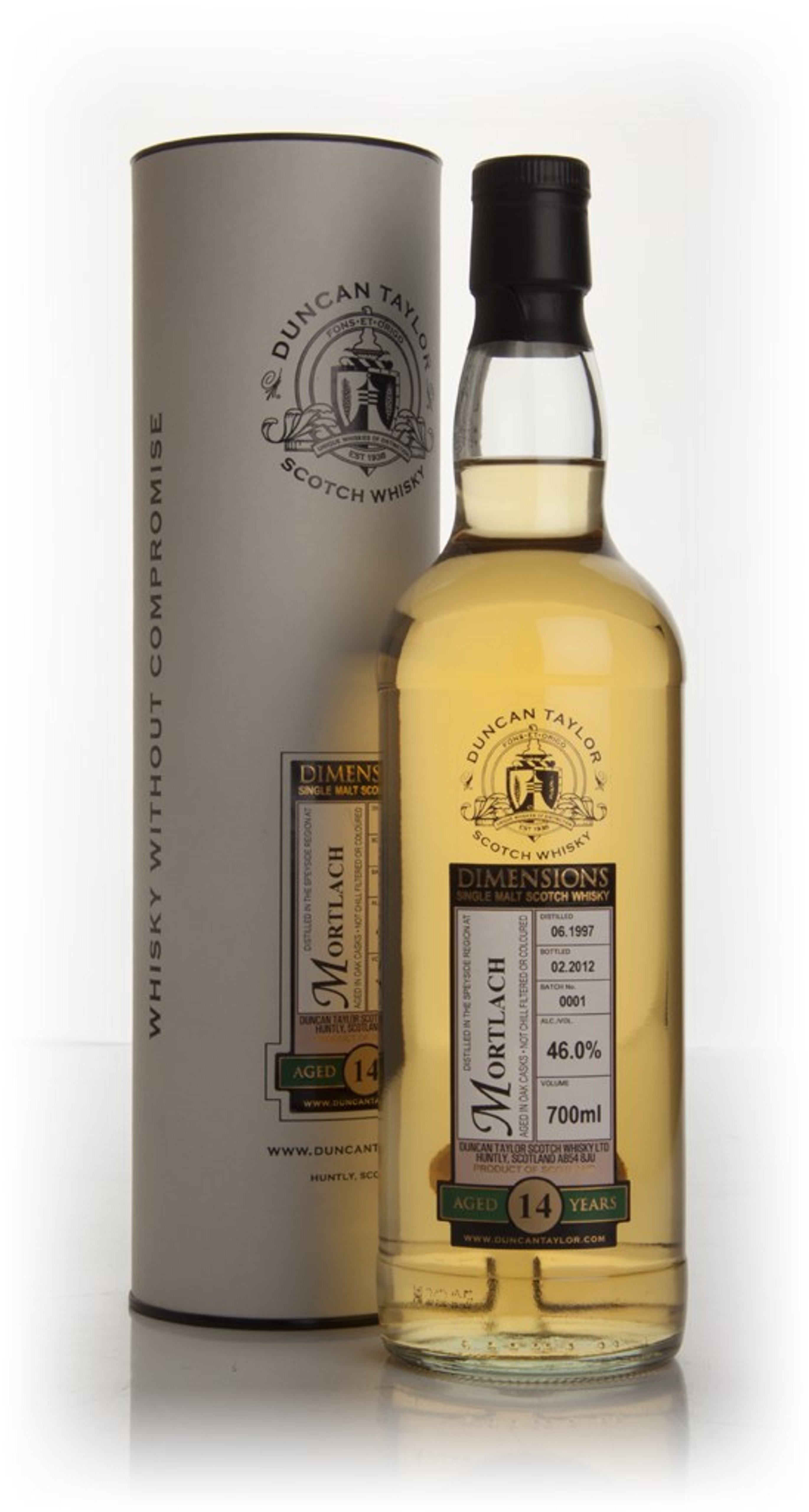 Mortlach 14 Year Old 1997 - Dimensions (Duncan Taylor) 70cl