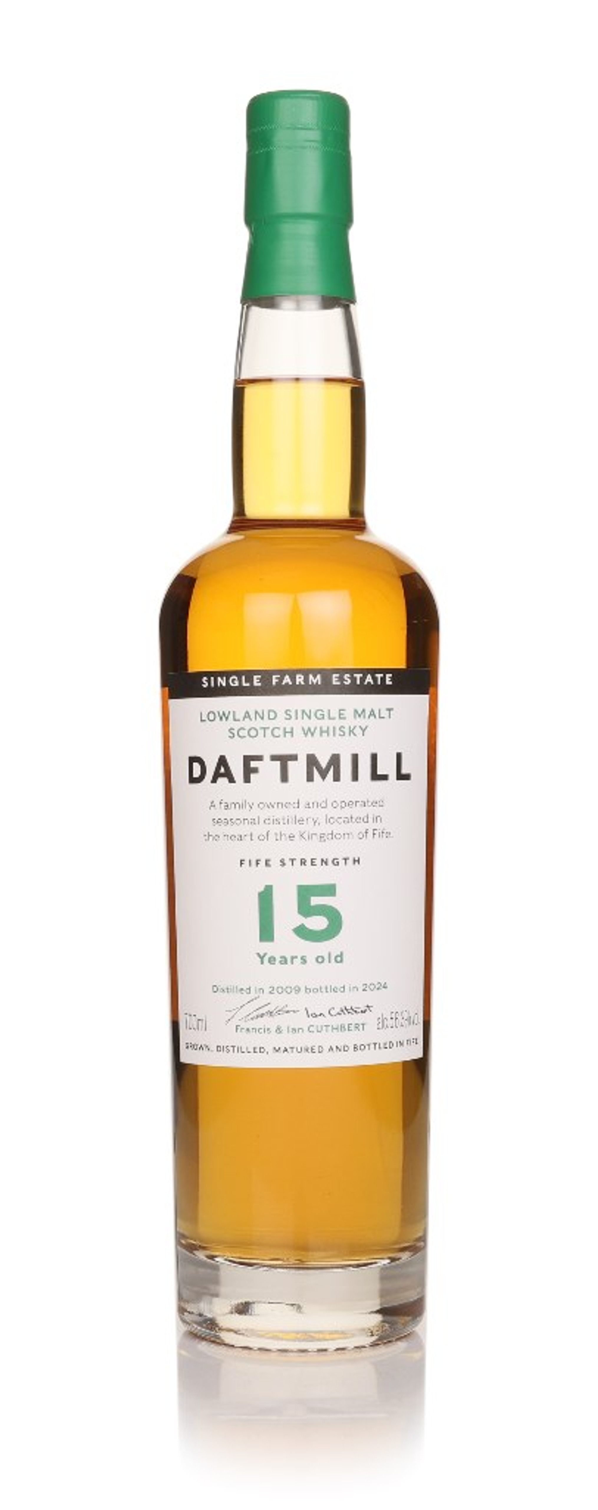 Daftmill 15 Year Old 2009 Fife Strength 70cl