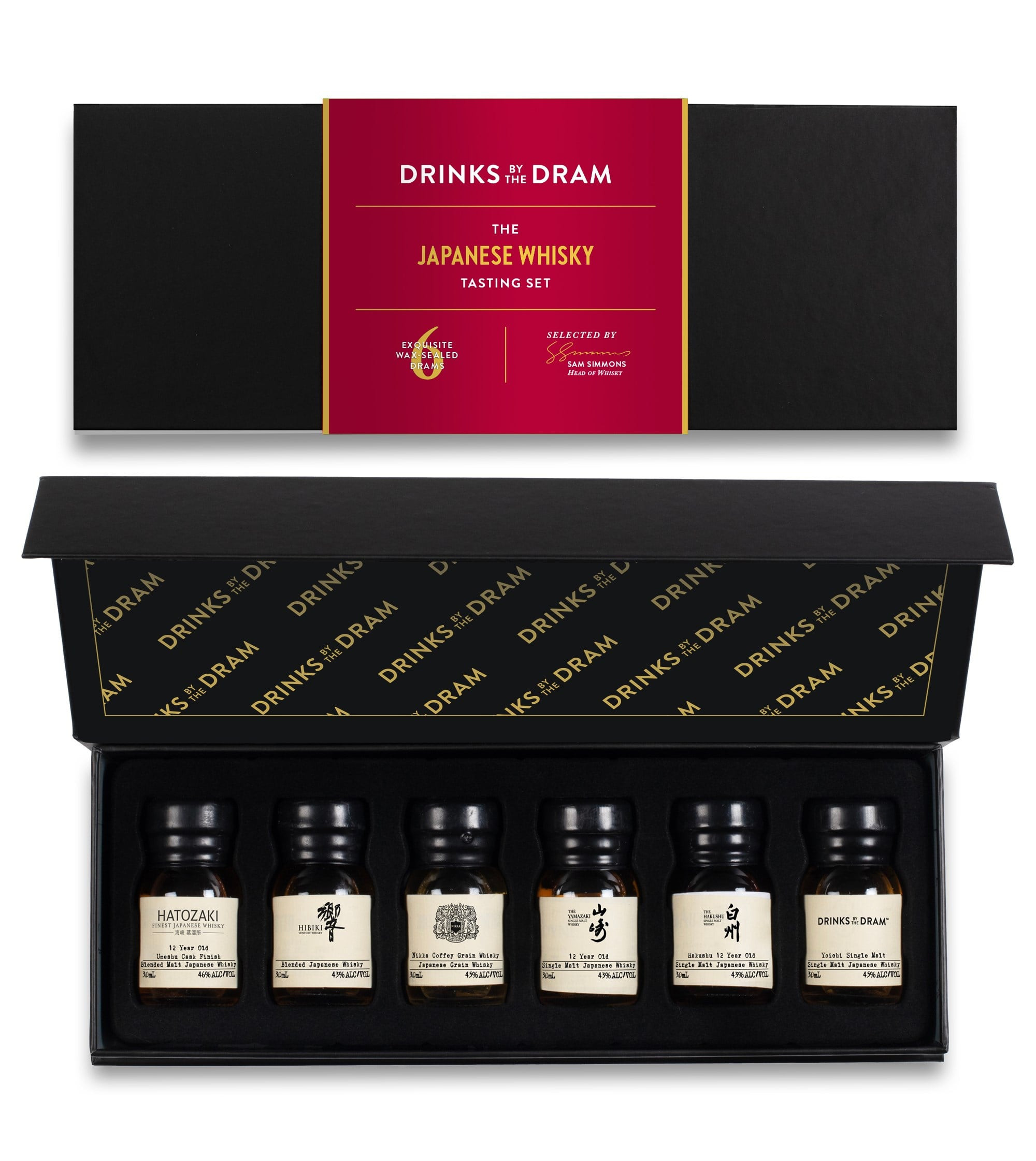 The Regions of Scotland 6 Dram Whisky Tasting Set 18cl | Master Of