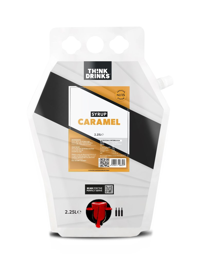 Think Drinks - Caramel Syrup (2 x 2.25L) 450cl