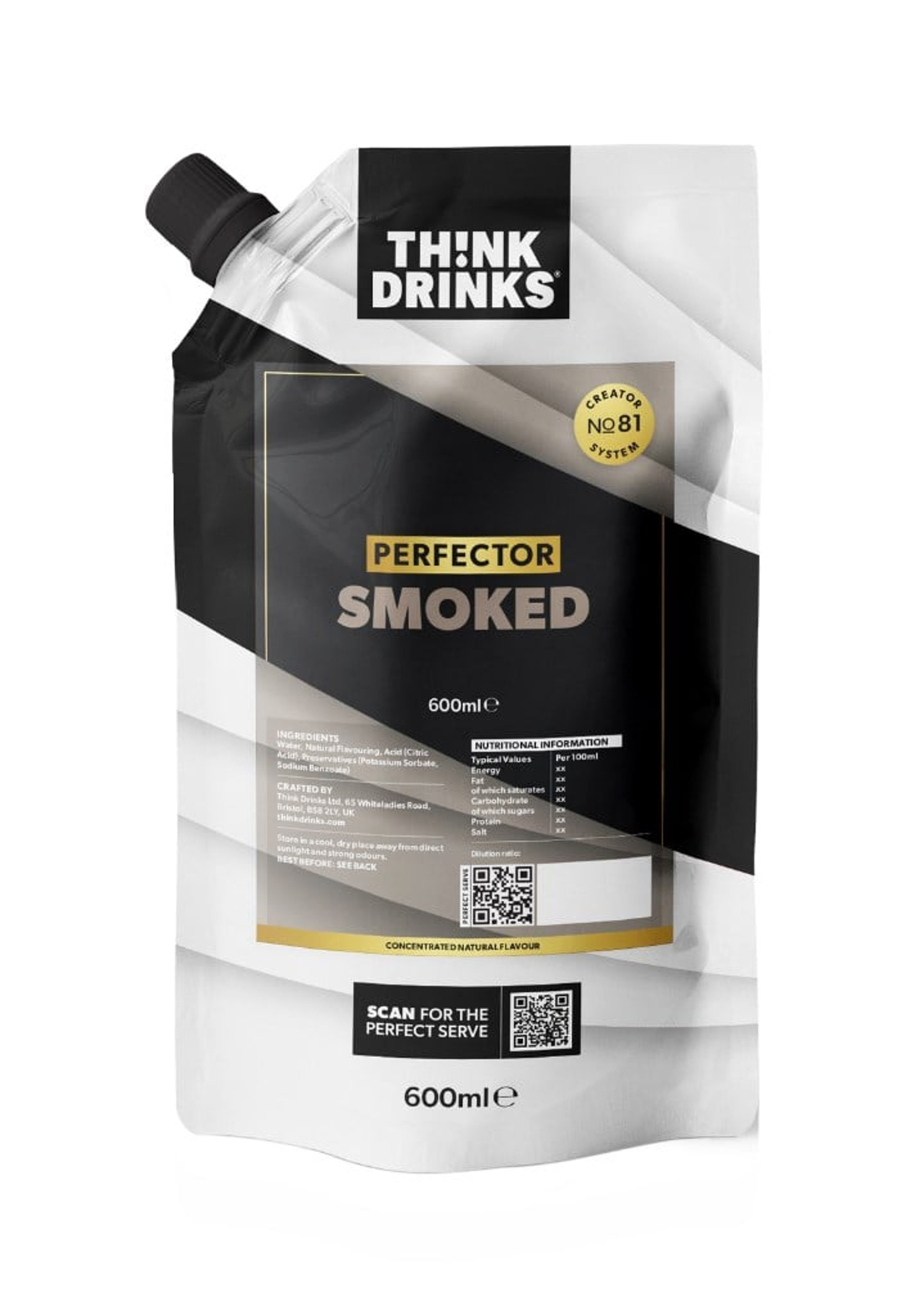 Think Drinks - Smoke Perfector (2 x 600ml) 120cl