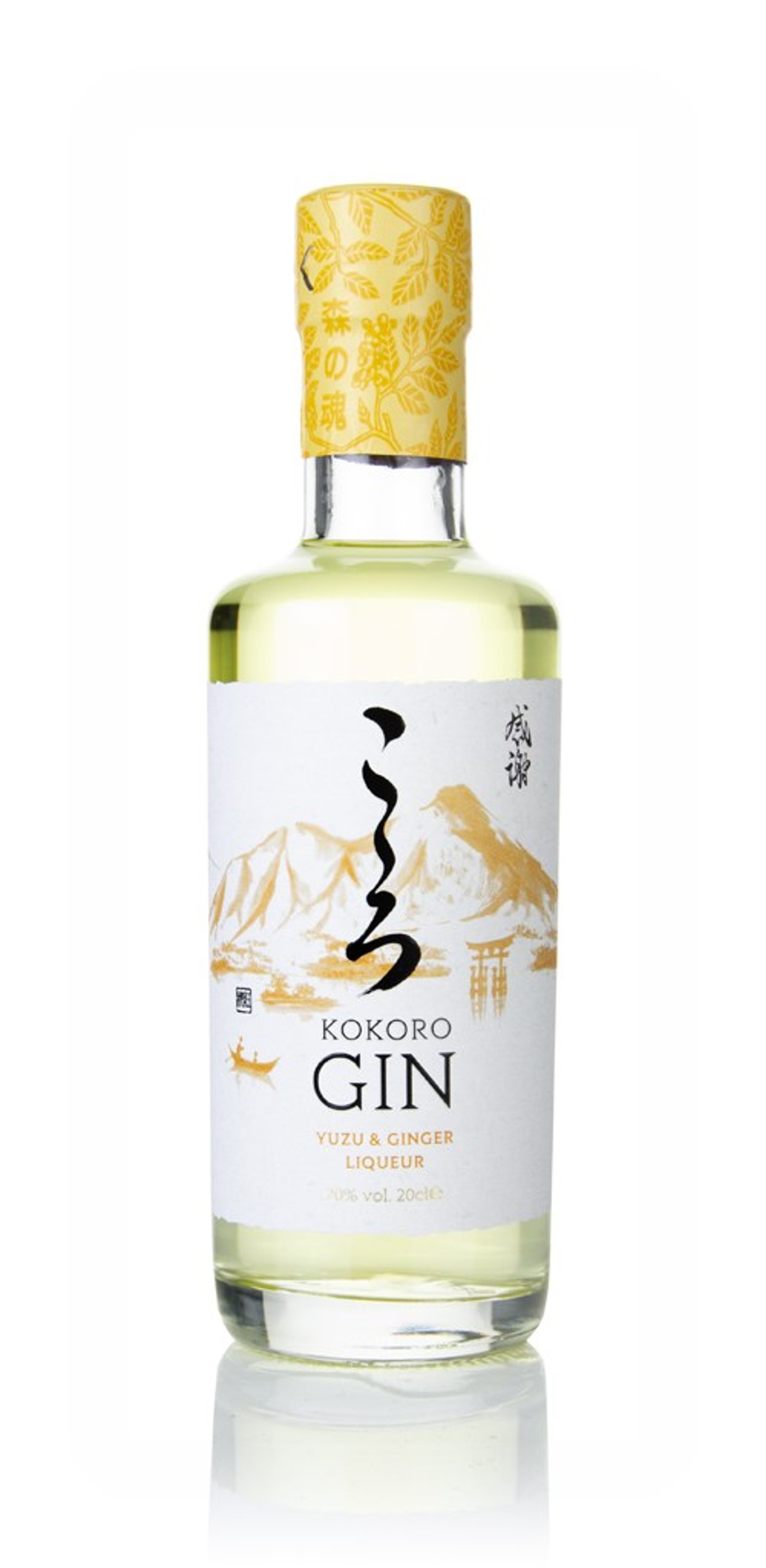 Kokoro Gin Yuzu & Ginger Liqueur 20cl