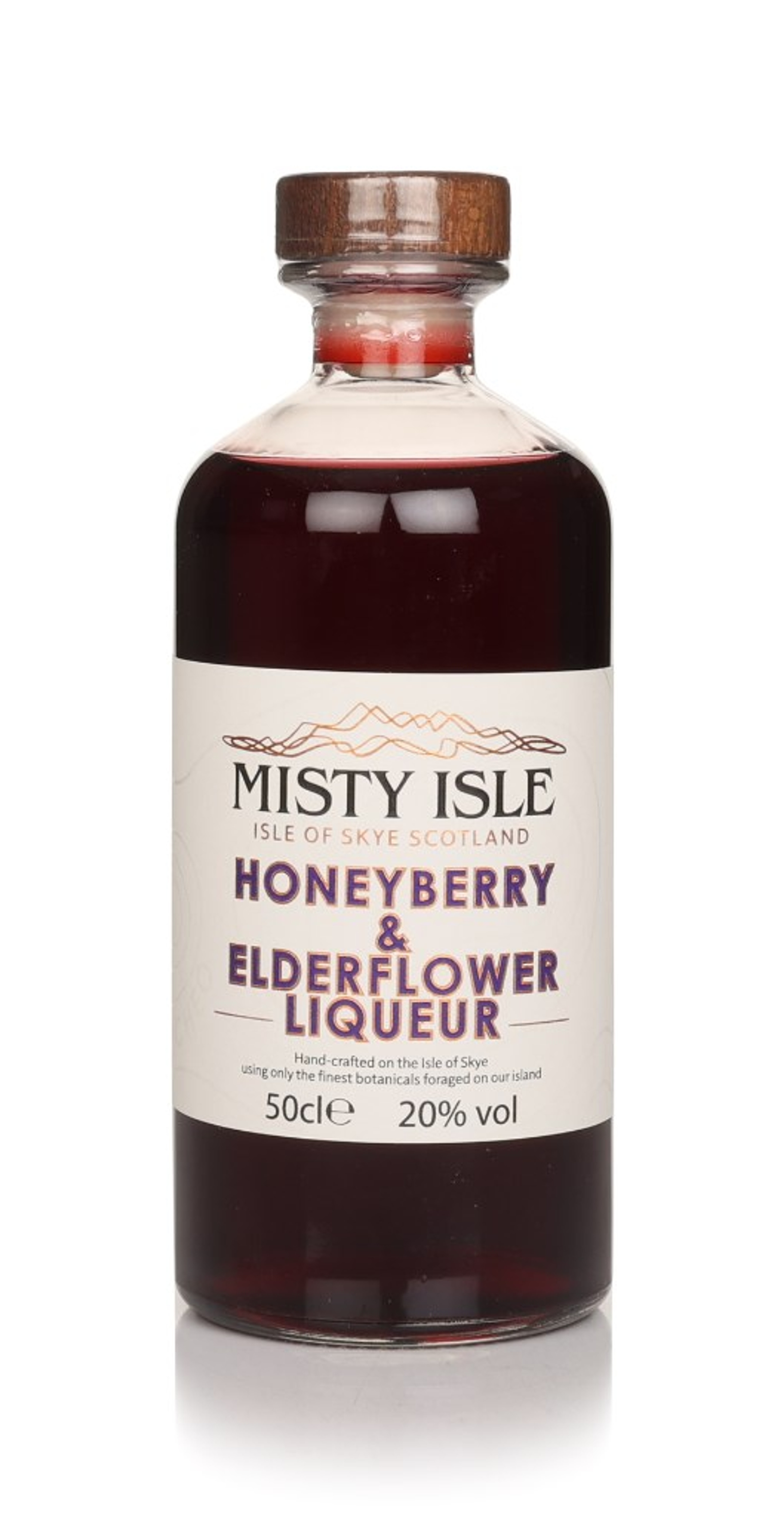 Misty Isle Honeyberry & Elderflower Liqueur 50cl