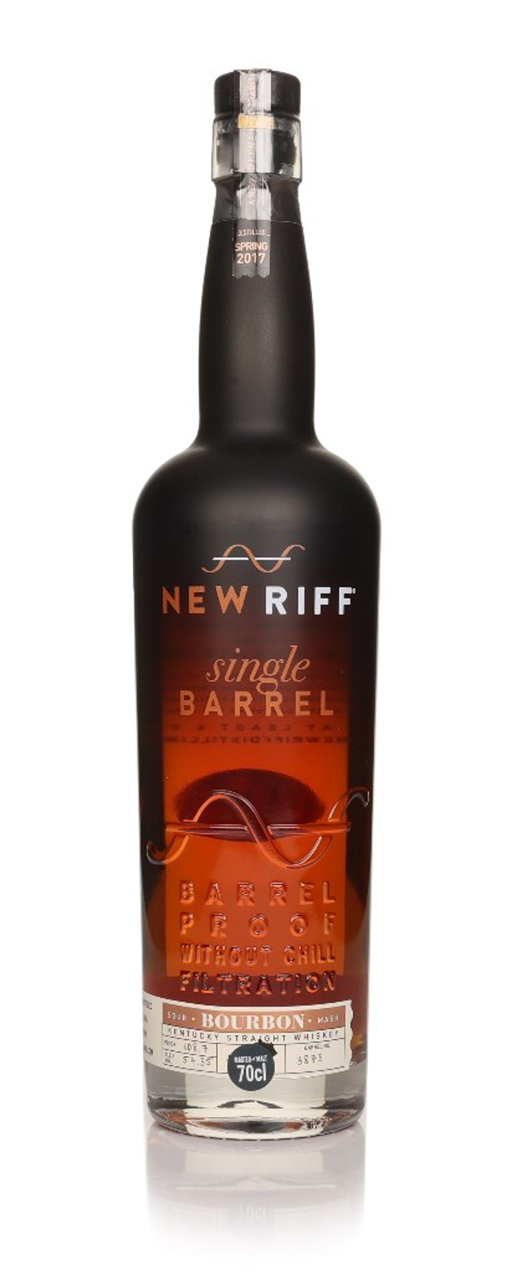 New Riff Single Barrel Bourbon (54.4%) 70cl