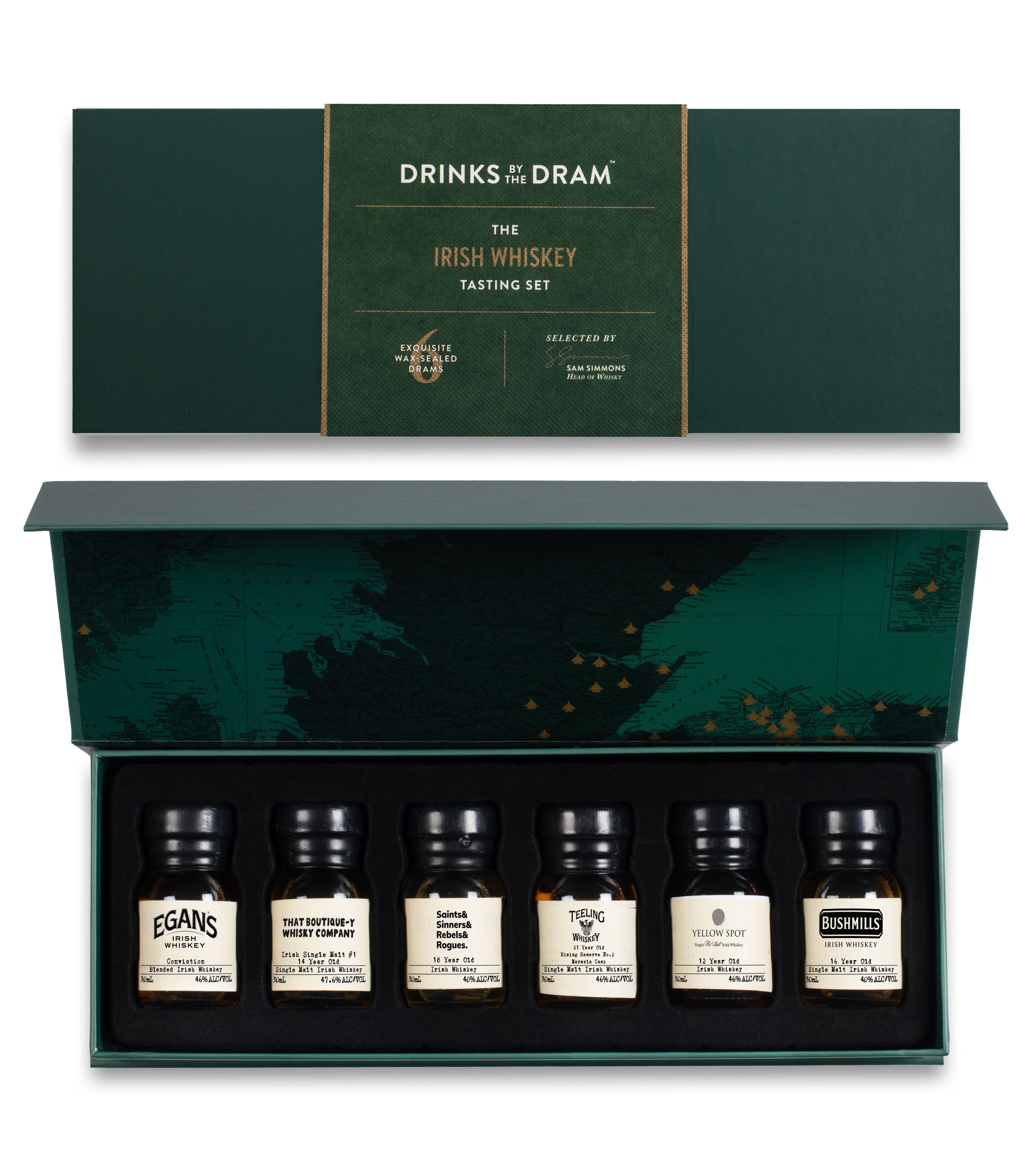 The Irish Whiskey 6 Dram Tasting Set 18cl