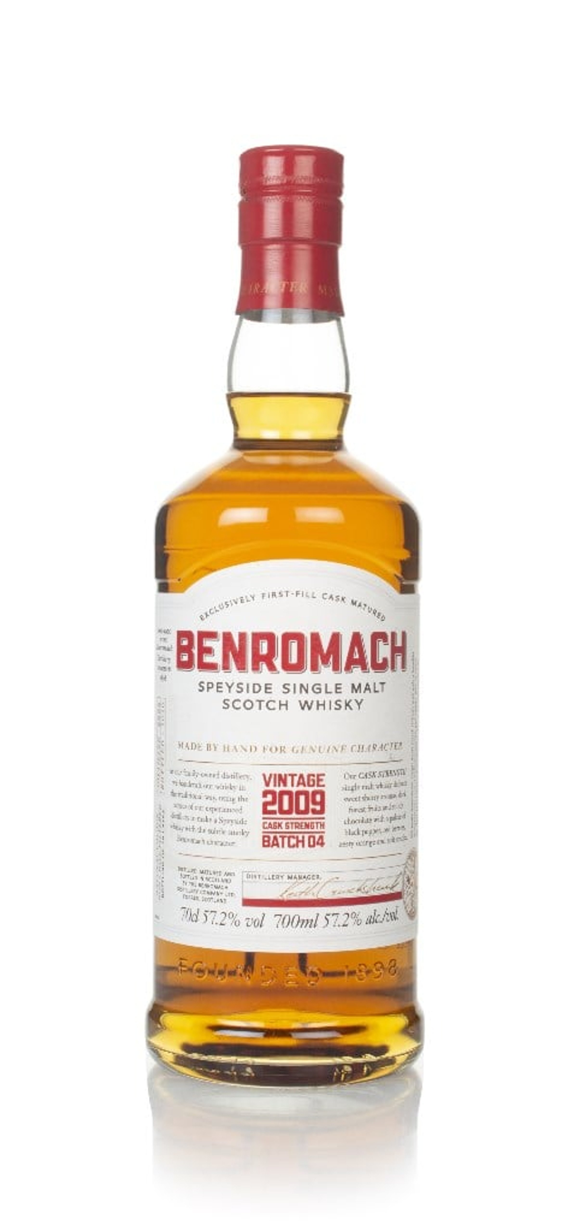 Benromach Cask Strength Vintage 2014 (bottled 2024) - Batch 03 2009 (bottled 2020) Batch 4