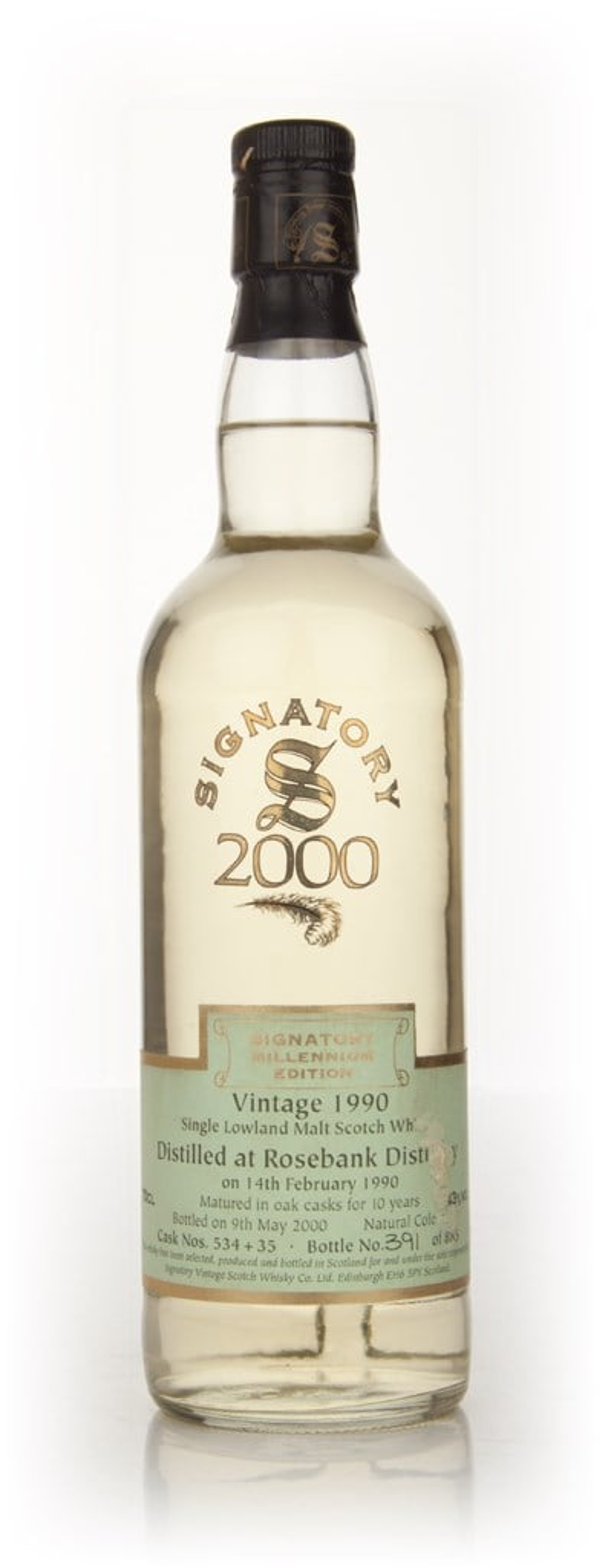 Rosebank 10 Year Old 1990 (Signatory) 70cl