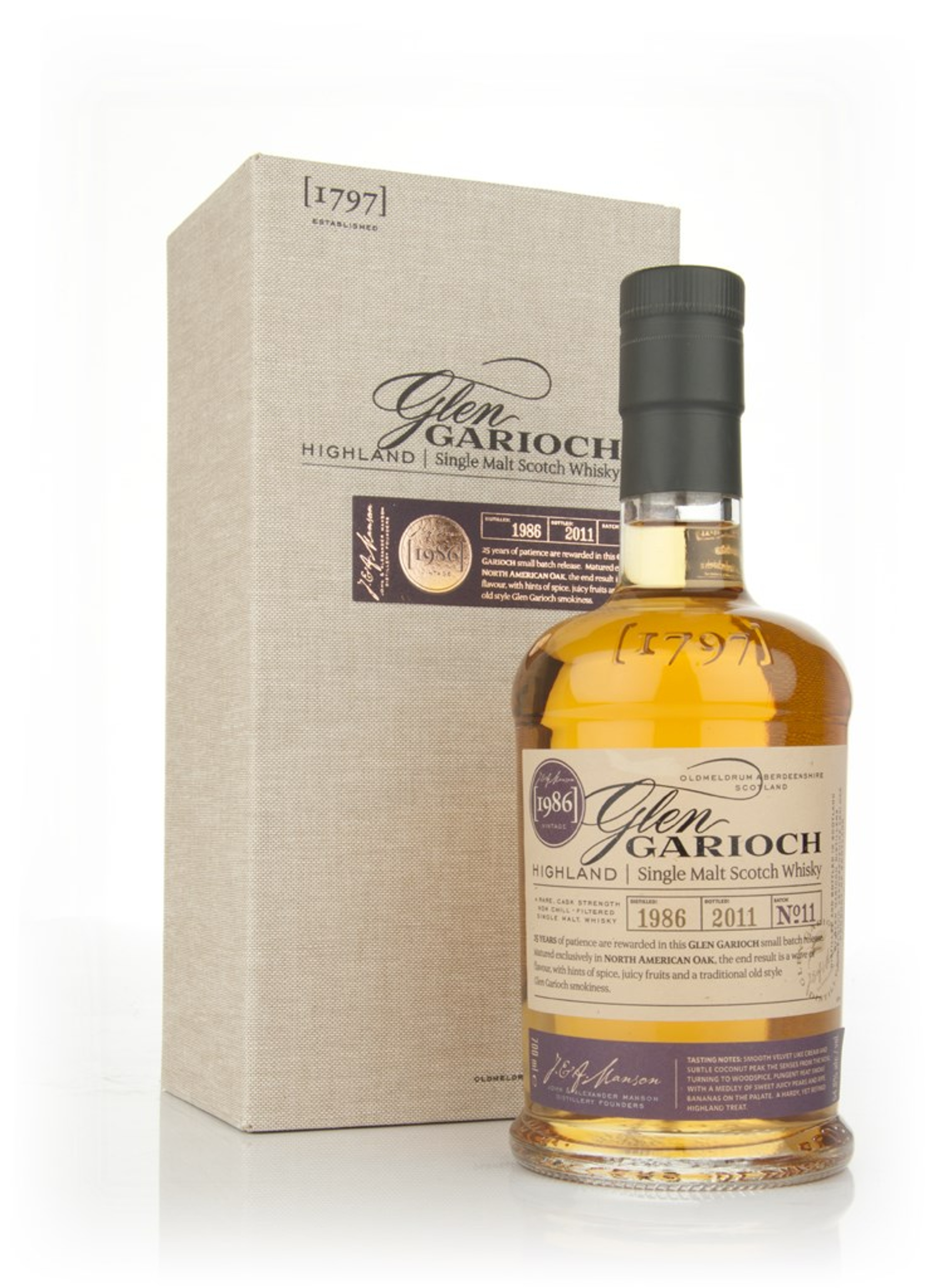 Glen Garioch 1986 - Batch 11 70cl
